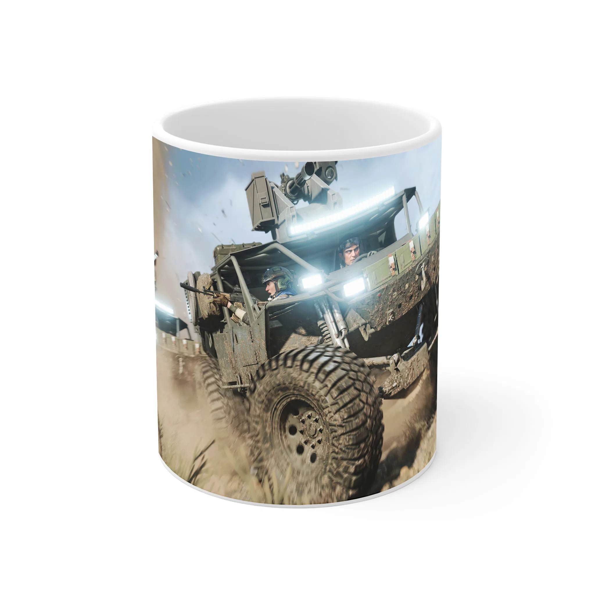 ماگ لیمینات طرح بازی بتلفیلد Battlefield Game کد NM6226 — تصویر 2