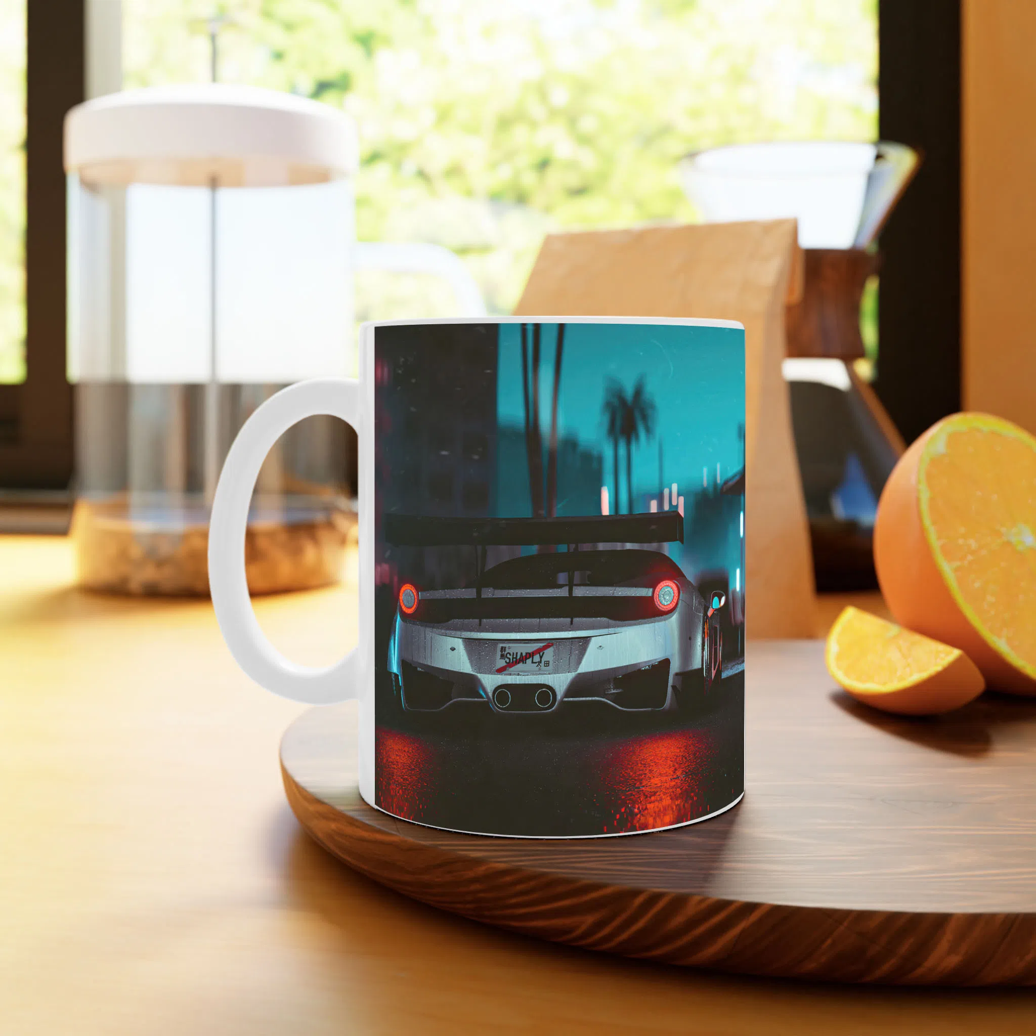 ماگ لیمینات طرح بازی Need For Speed Game کد NM8609 — تصویر 3