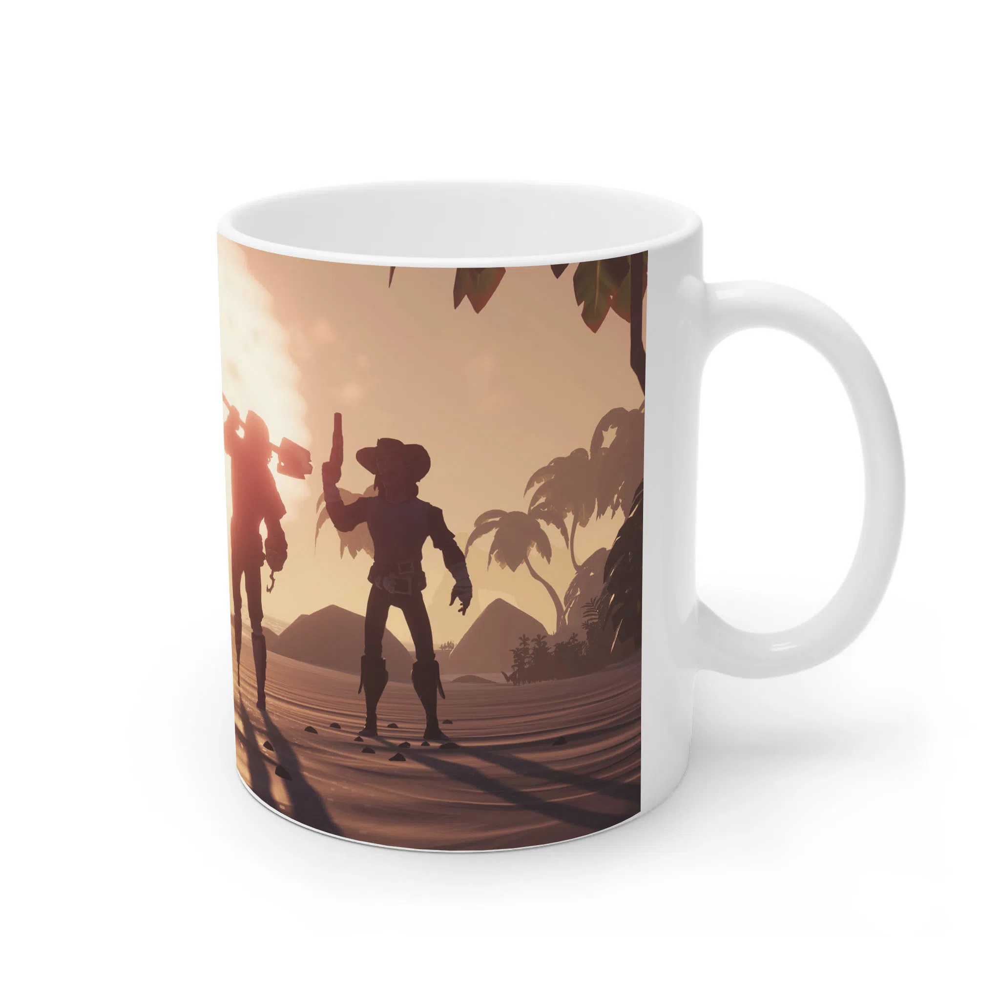 ماگ لیمینات طرح بازی Sea of Thieves Game کد NM9376 — تصویر 3