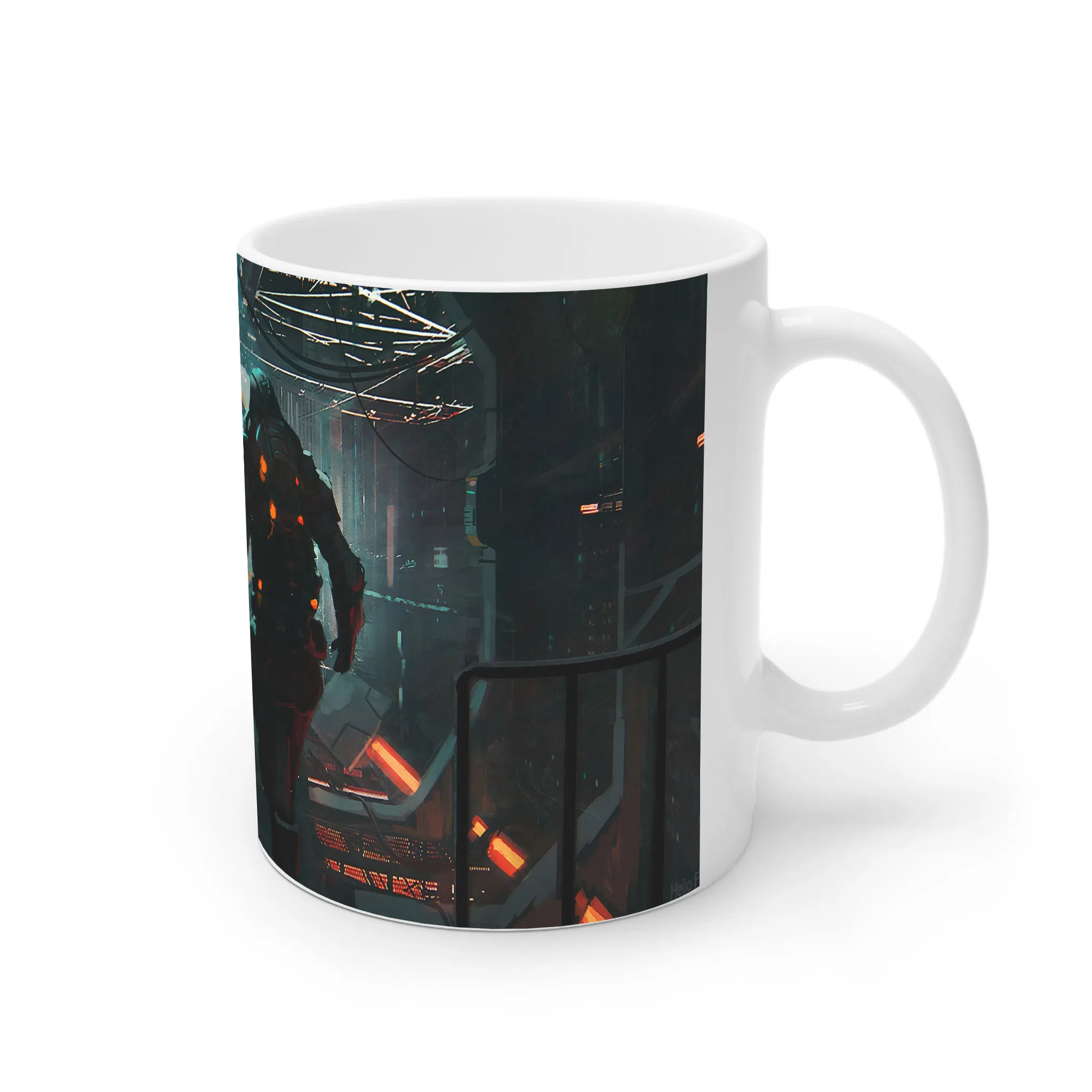 ماگ لیمینات طرح بازی Dead Space Game کد NM6842 — تصویر 4