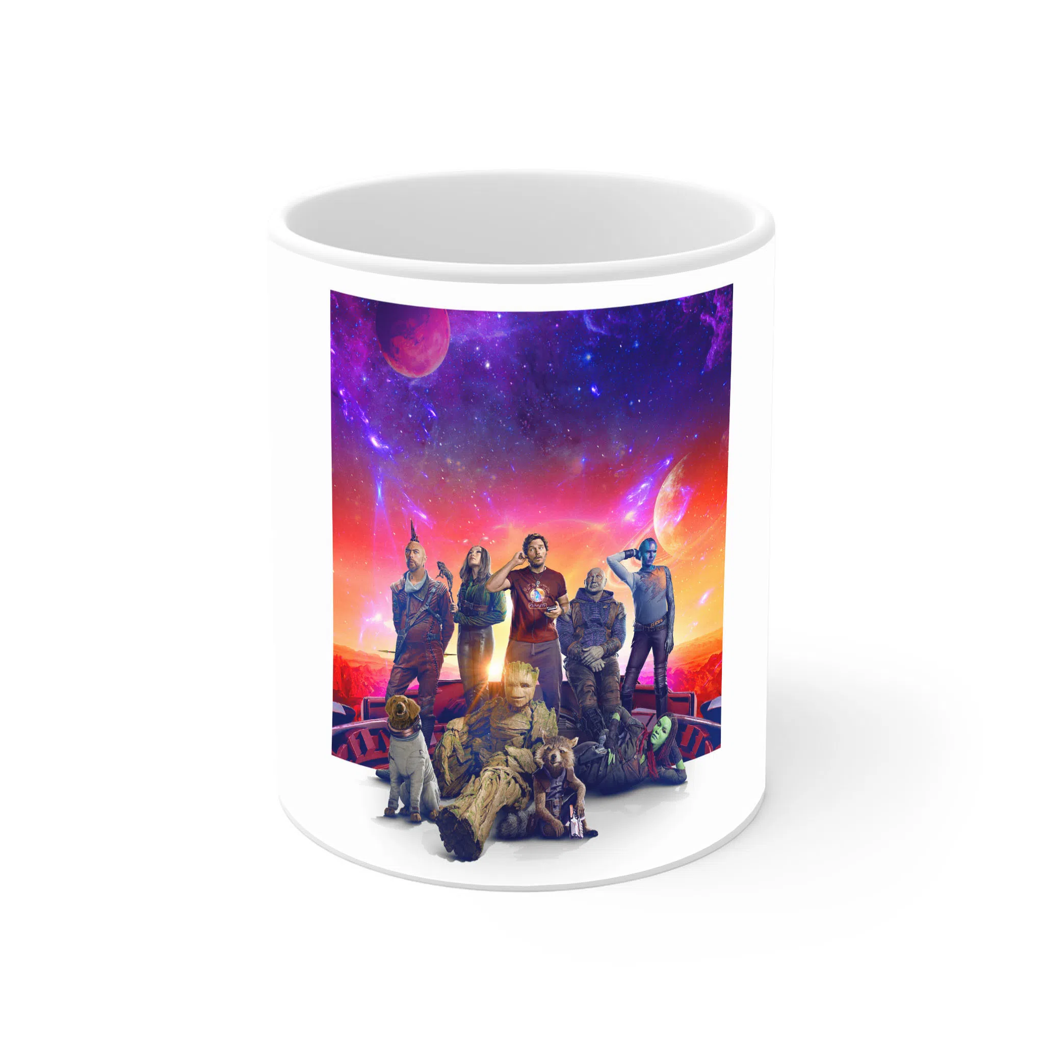 ماگ لیمینات طرح فیلم نگهبانان کهکشان Guardians of the Galaxy کد NM11512