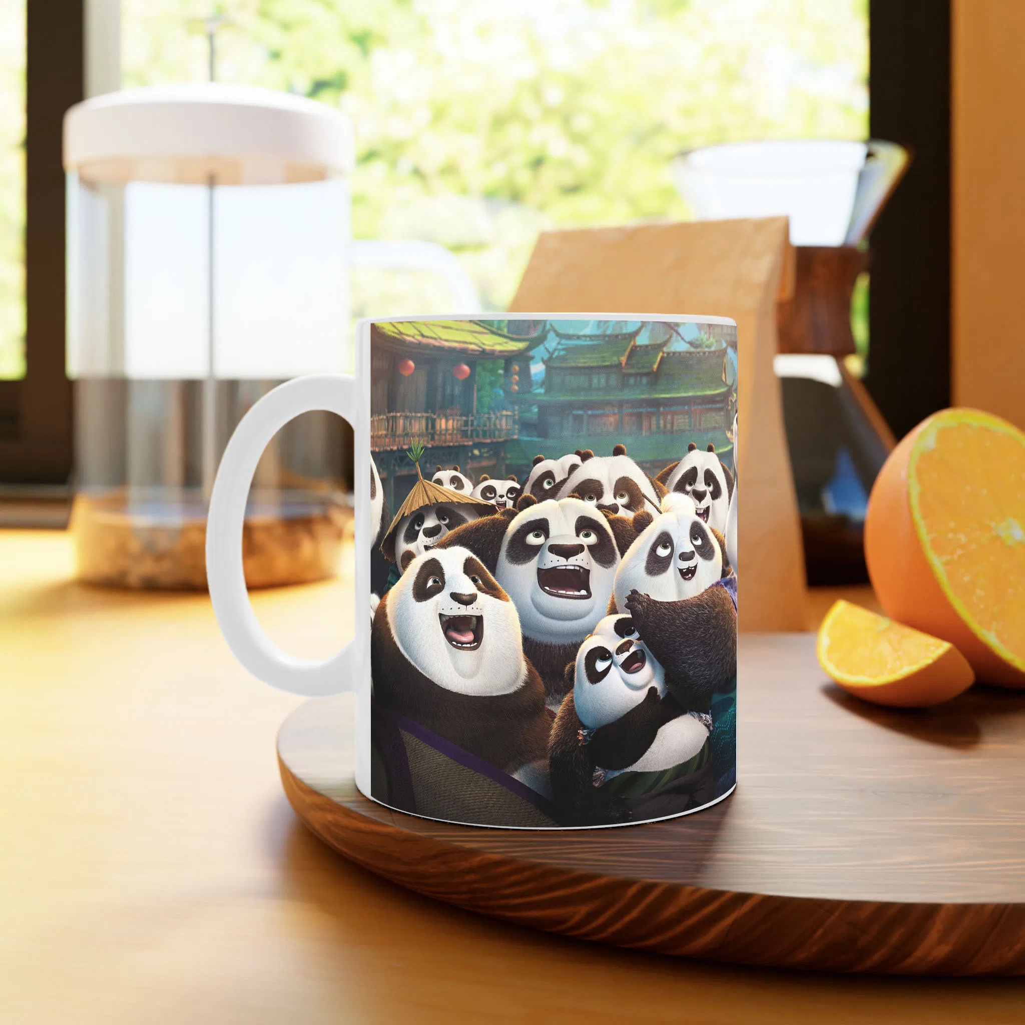 ماگ لیمینات طرح فیلم پاندای کونگ فوکار Kung Fu Panda کد NM11868 — تصویر 3