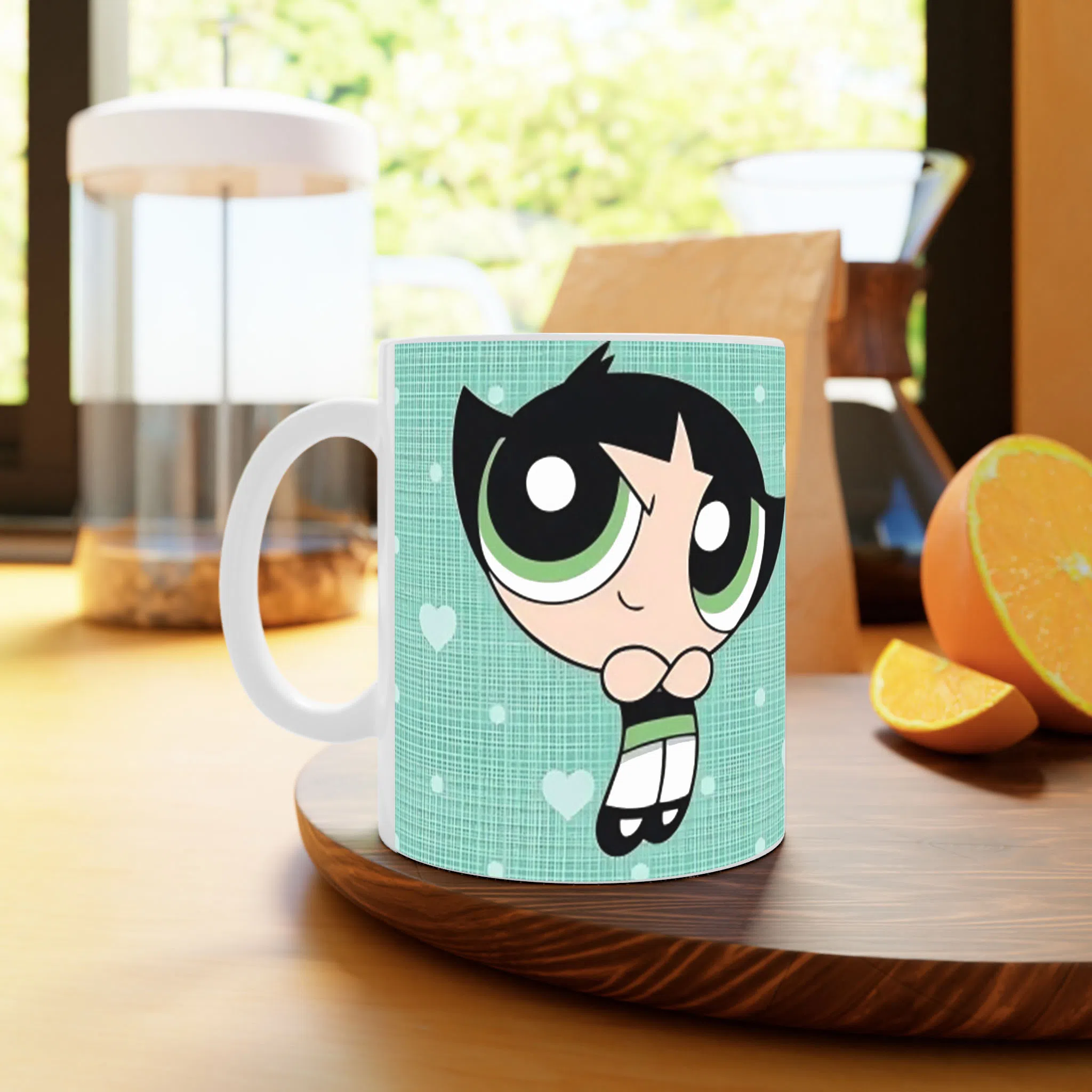 ماگ لیمینات طرح پاور پاف گرل The Powerpuff Girls کد NM13728 — تصویر 3