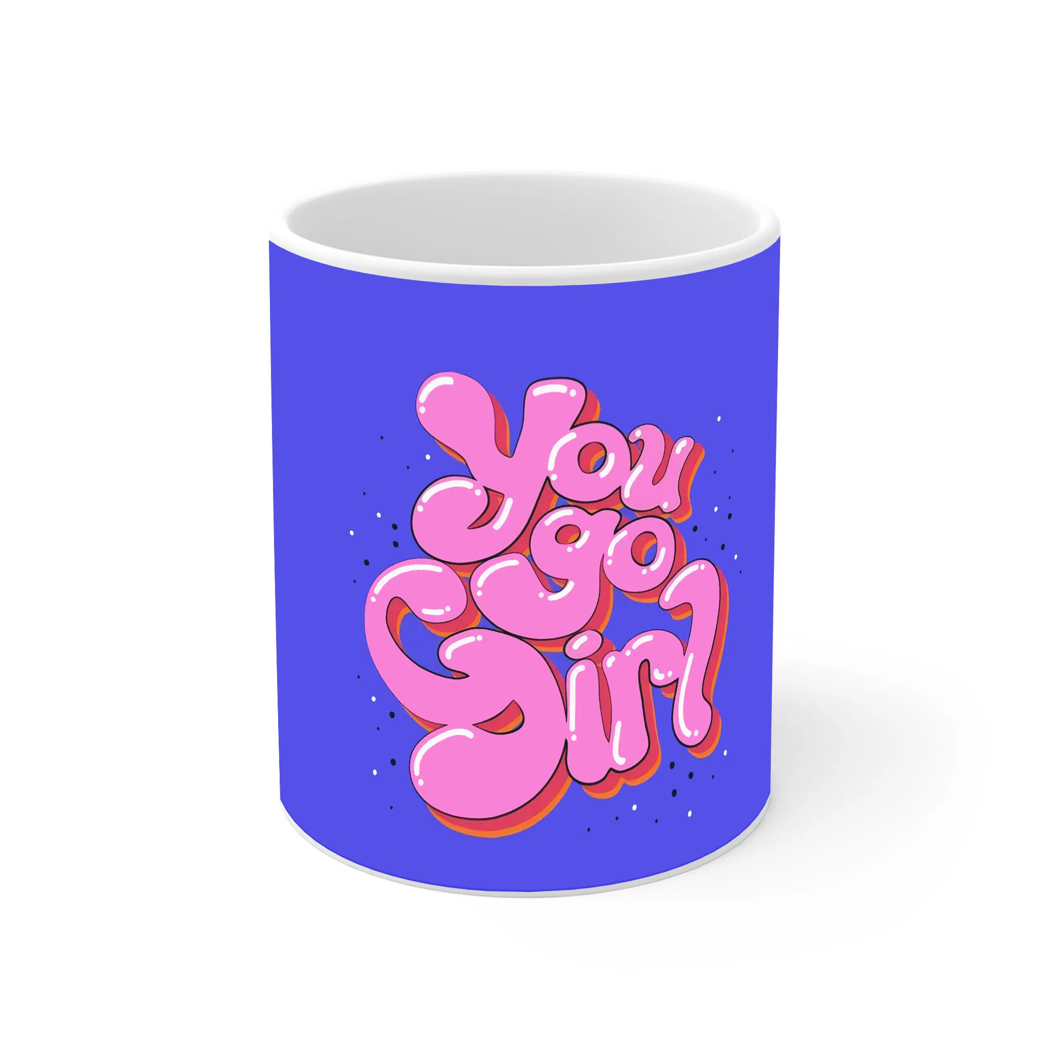 ماگ لیمینات طرح You go girl کد NM14630