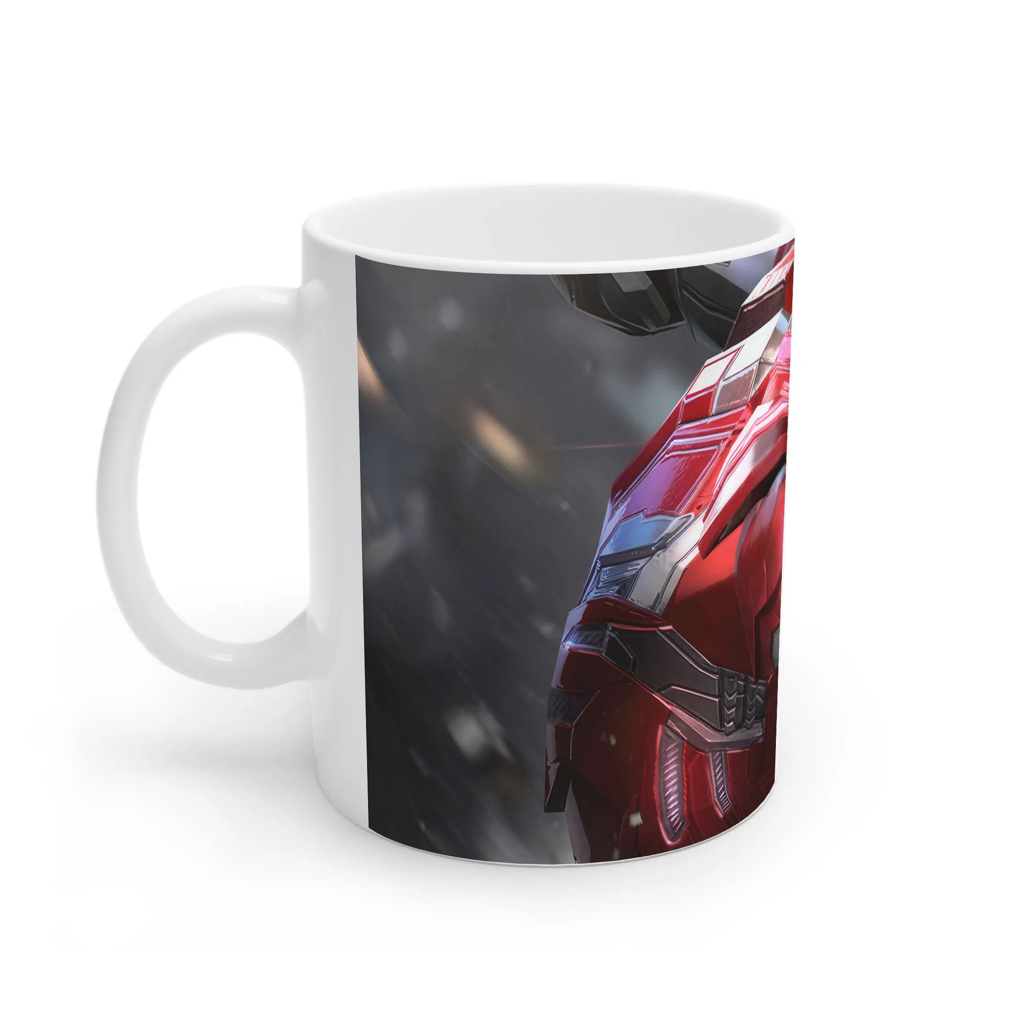 ماگ لیمینات طرح بازی Iron Man Game کد NM8159 — تصویر 2