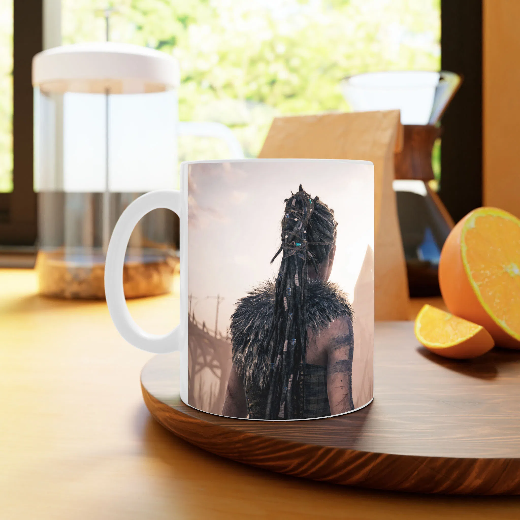 ماگ لیمینات طرح بازی Hellblade Game کد NM8065 — تصویر 3