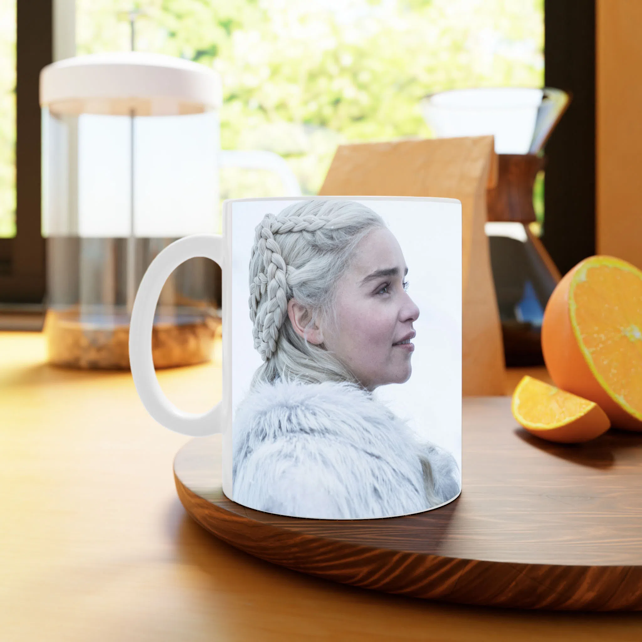 ماگ لیمینات طرح سریال بازی تاج و تخت Game of Thrones کد NM4199 — تصویر 3