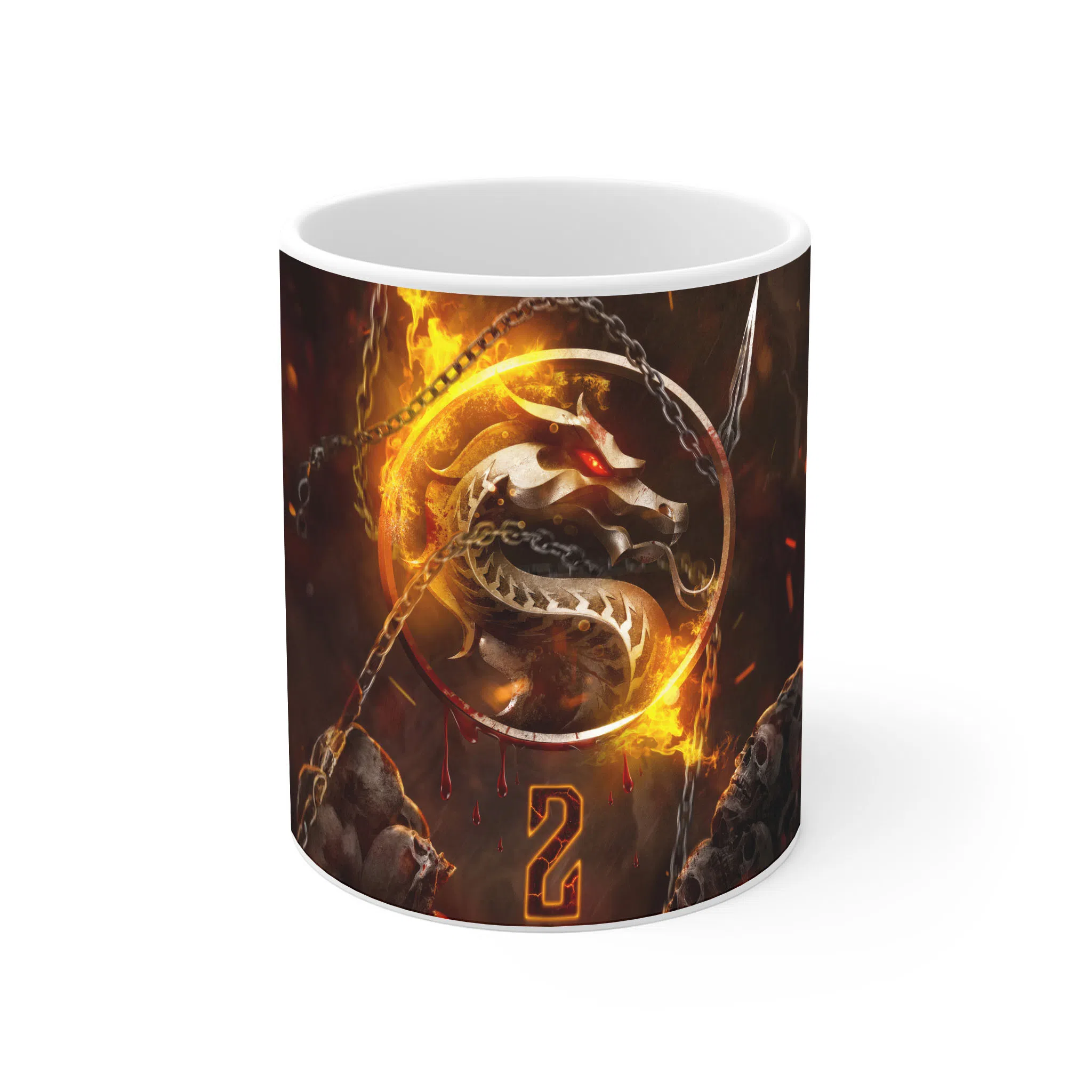 ماگ لیمینات طرح فیلم مورتال کامبت Mortal Kombat کد NM12008