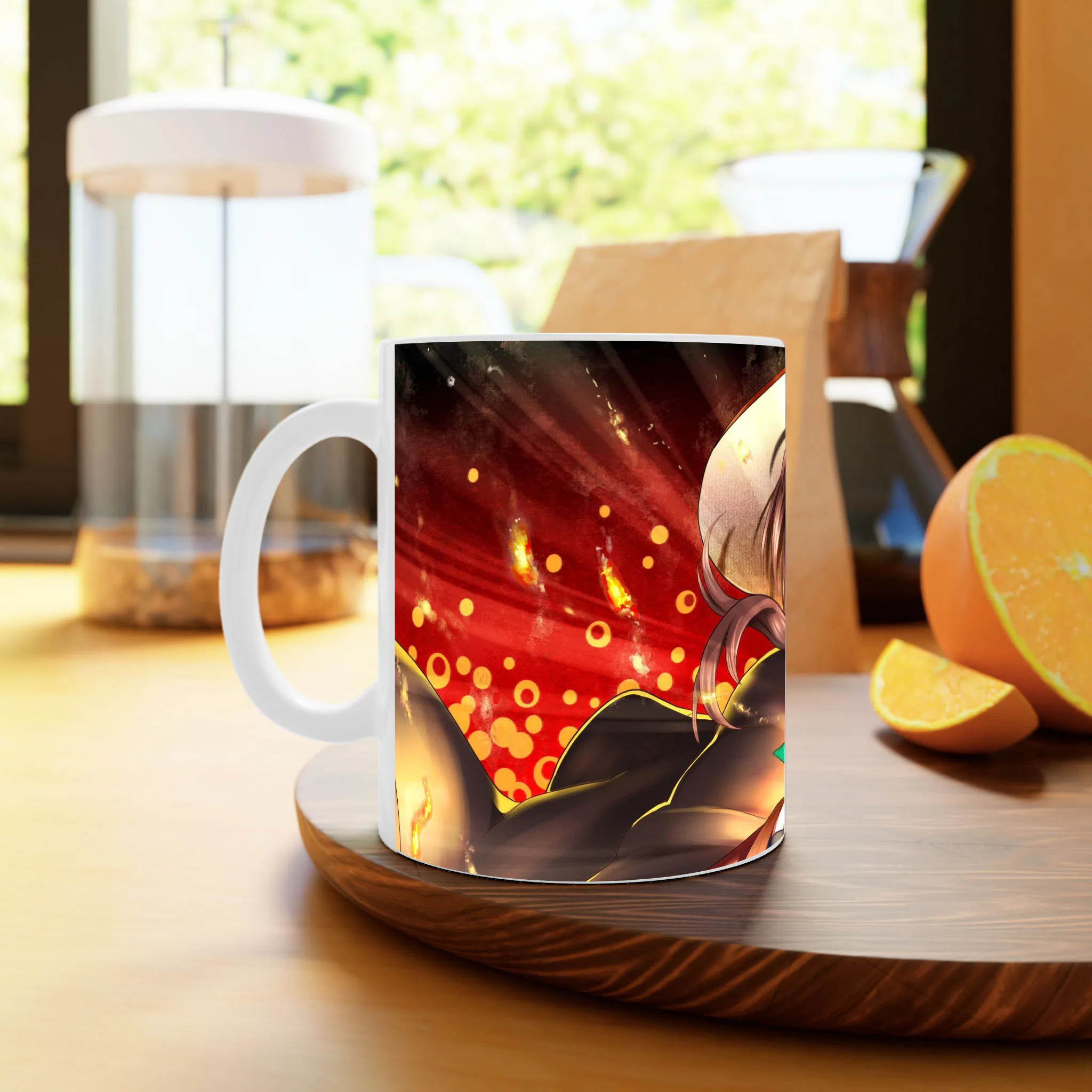 ماگ لیمینات طرح انیمه Konosuba کد NM0948 — تصویر 3