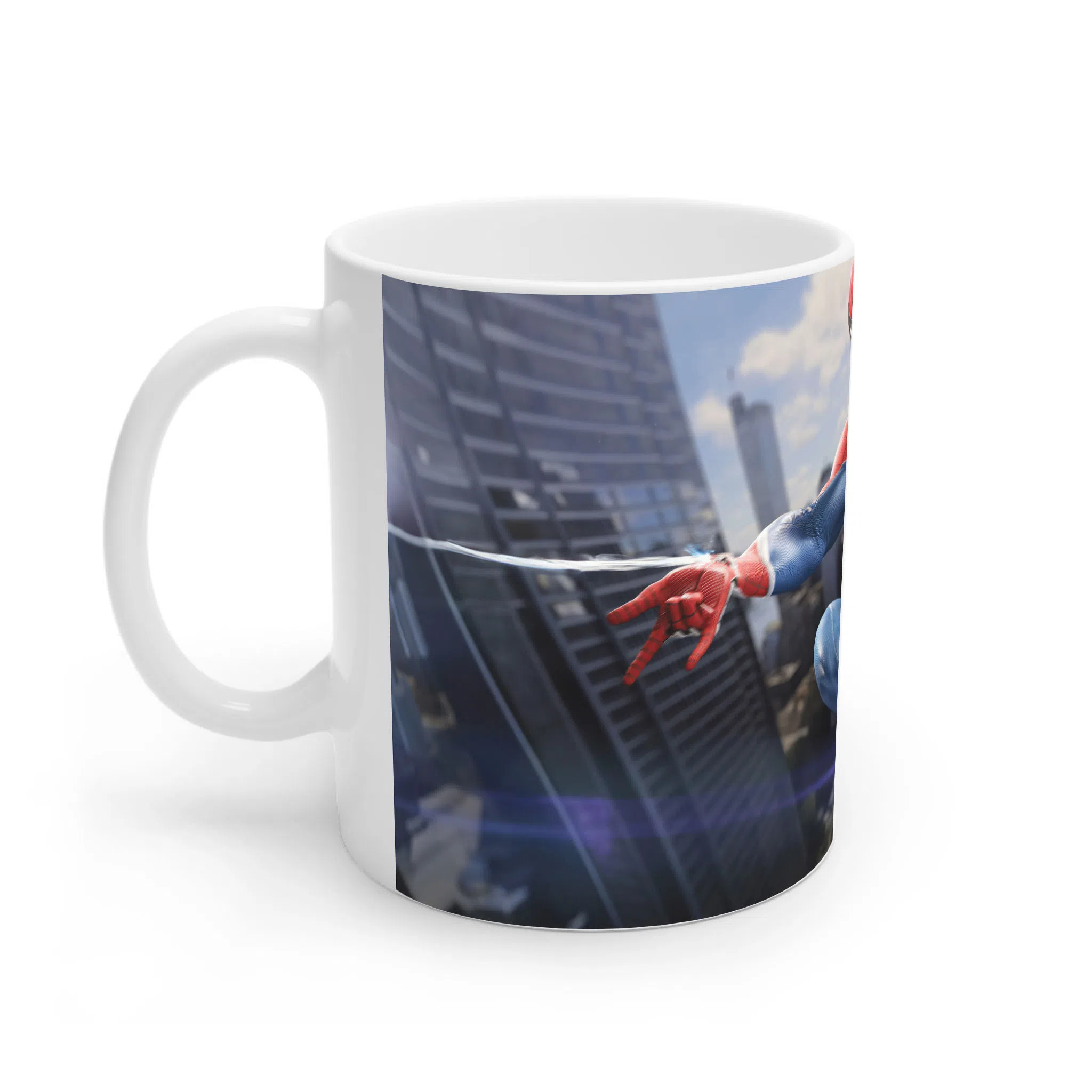 ماگ لیمینات طرح بازی اسپایدرمن مرد عنکبوتی Spider Man Game پیتر پارکر کد NM9623 — تصویر 2