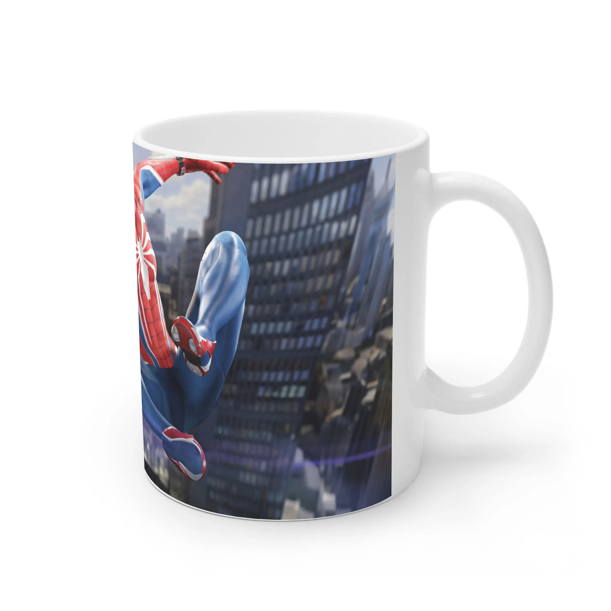 ماگ لیمینات طرح بازی اسپایدرمن مرد عنکبوتی Spider Man Game پیتر پارکر کد NM9623 — تصویر 3