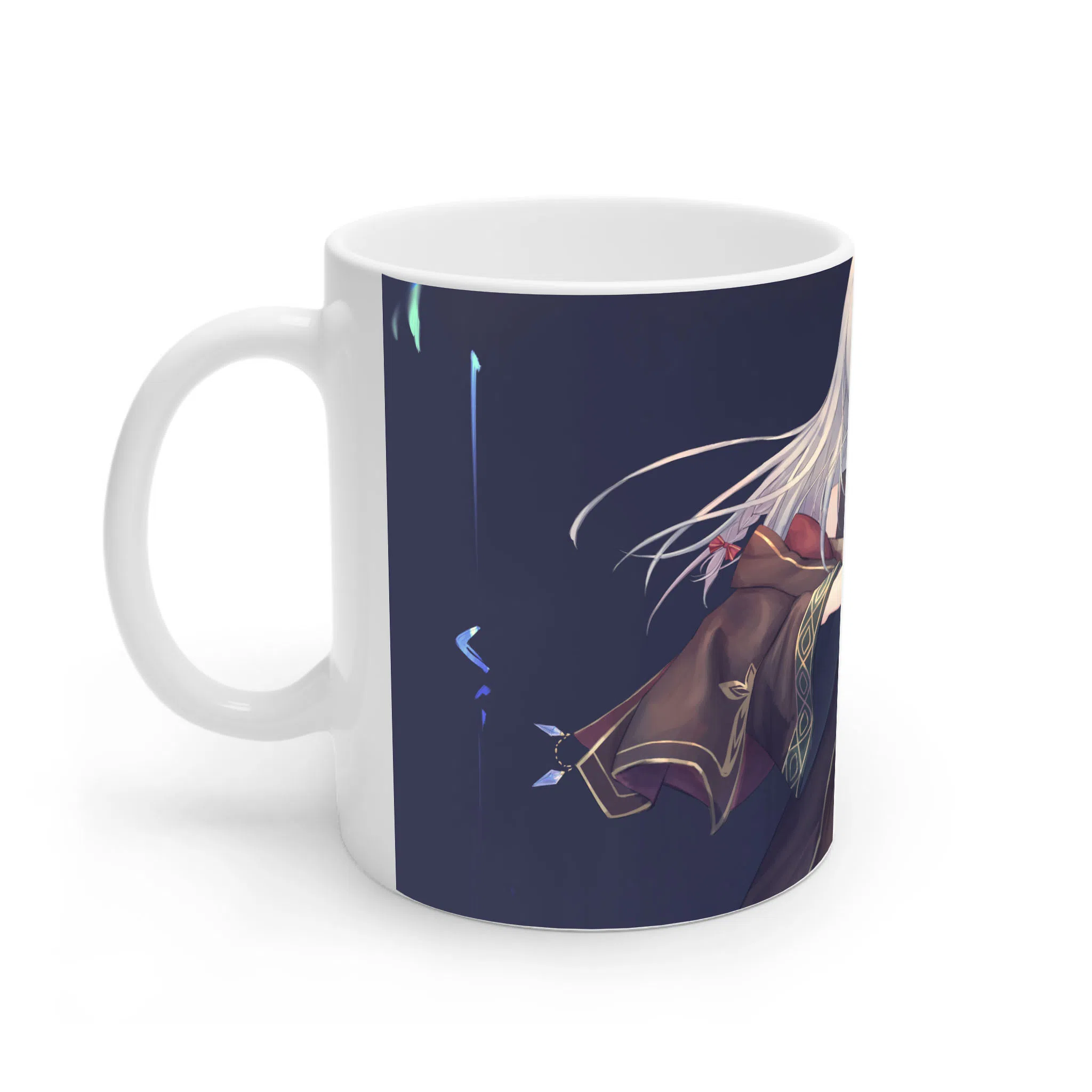 ماگ لیمینات طرح انیمه Wandering Witch کد NM3597 — تصویر 2