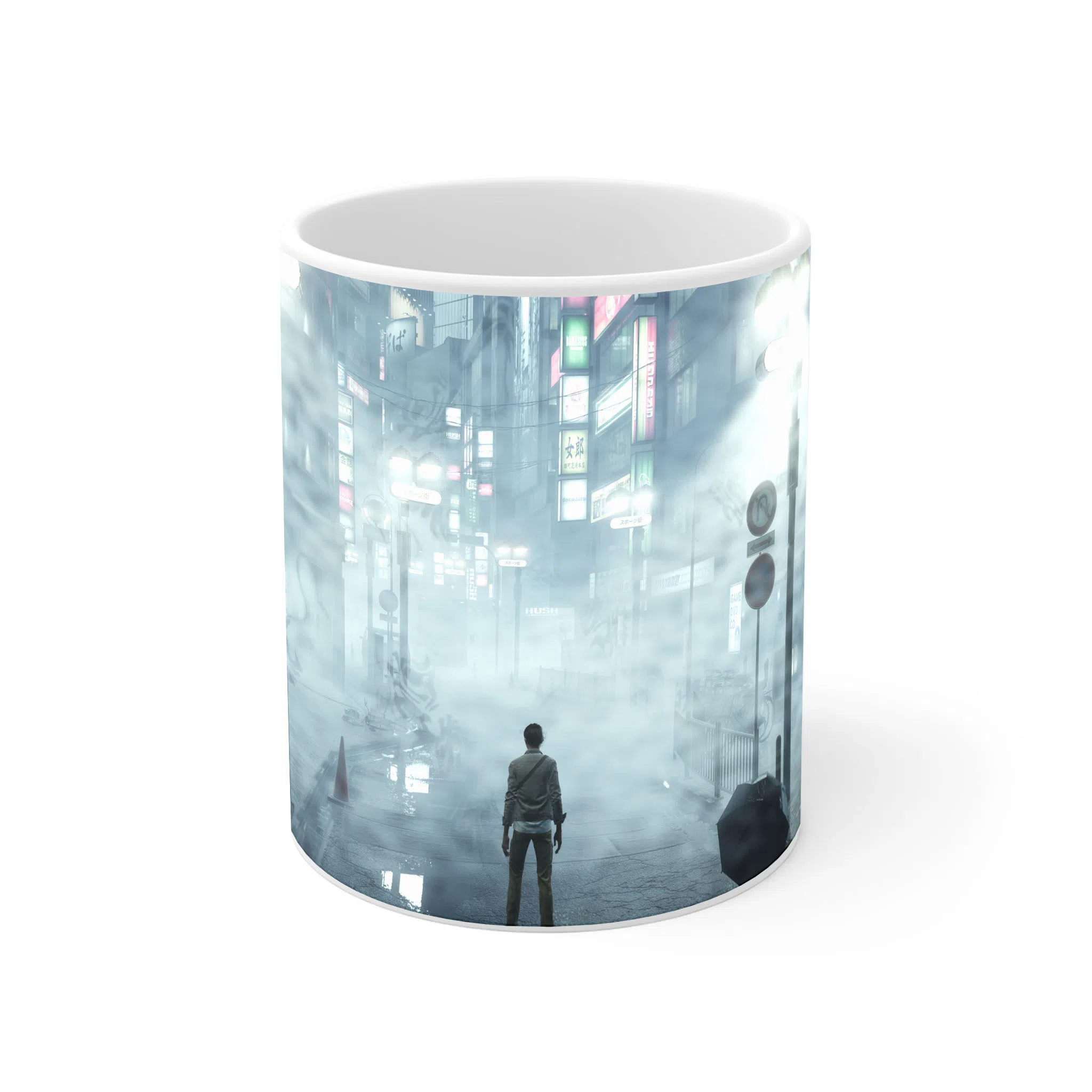 ماگ لیمینات طرح بازی Ghostwire Tokyo Game کد NM7738 — تصویر 2