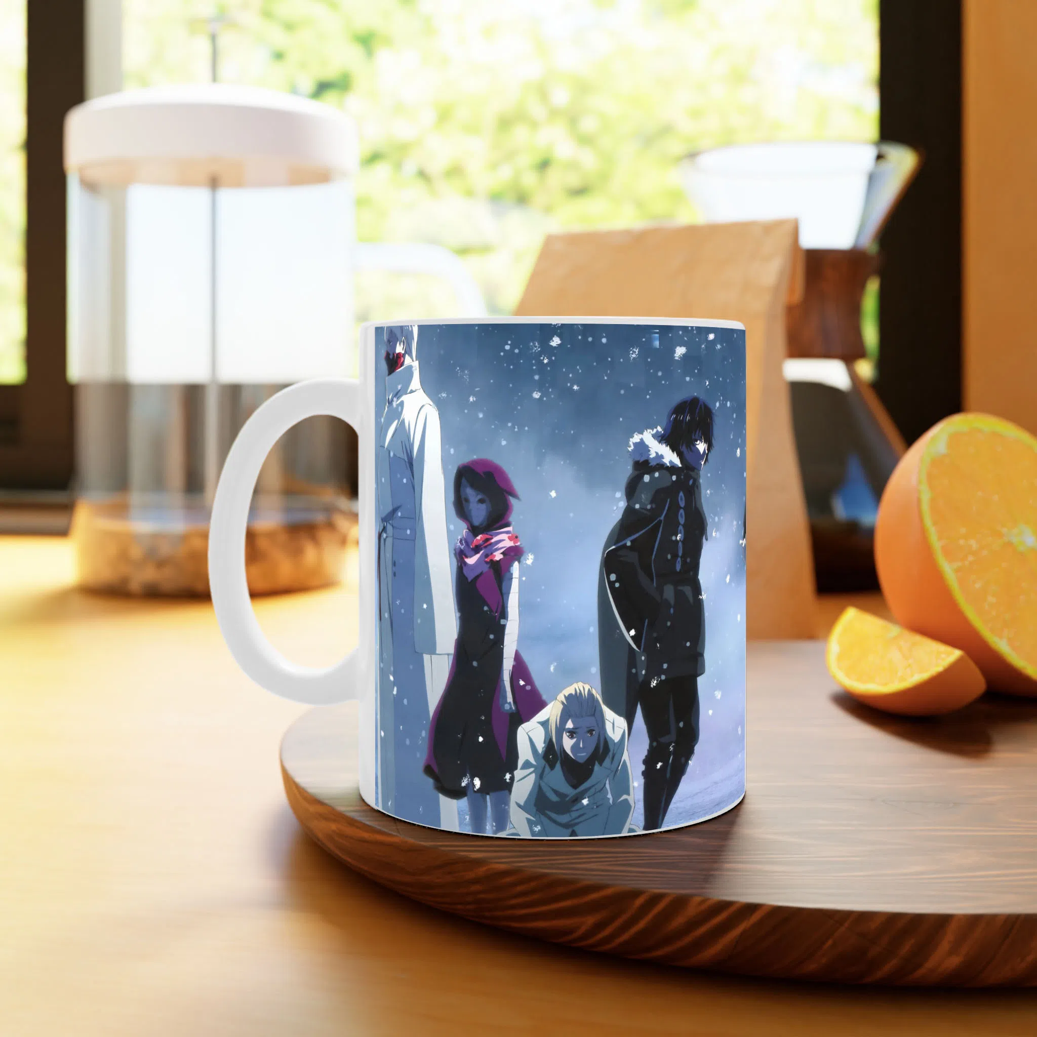 ماگ لیمینات طرح انیمه توکیو غول - Tokyo ghoul کد NM3541 — تصویر 3