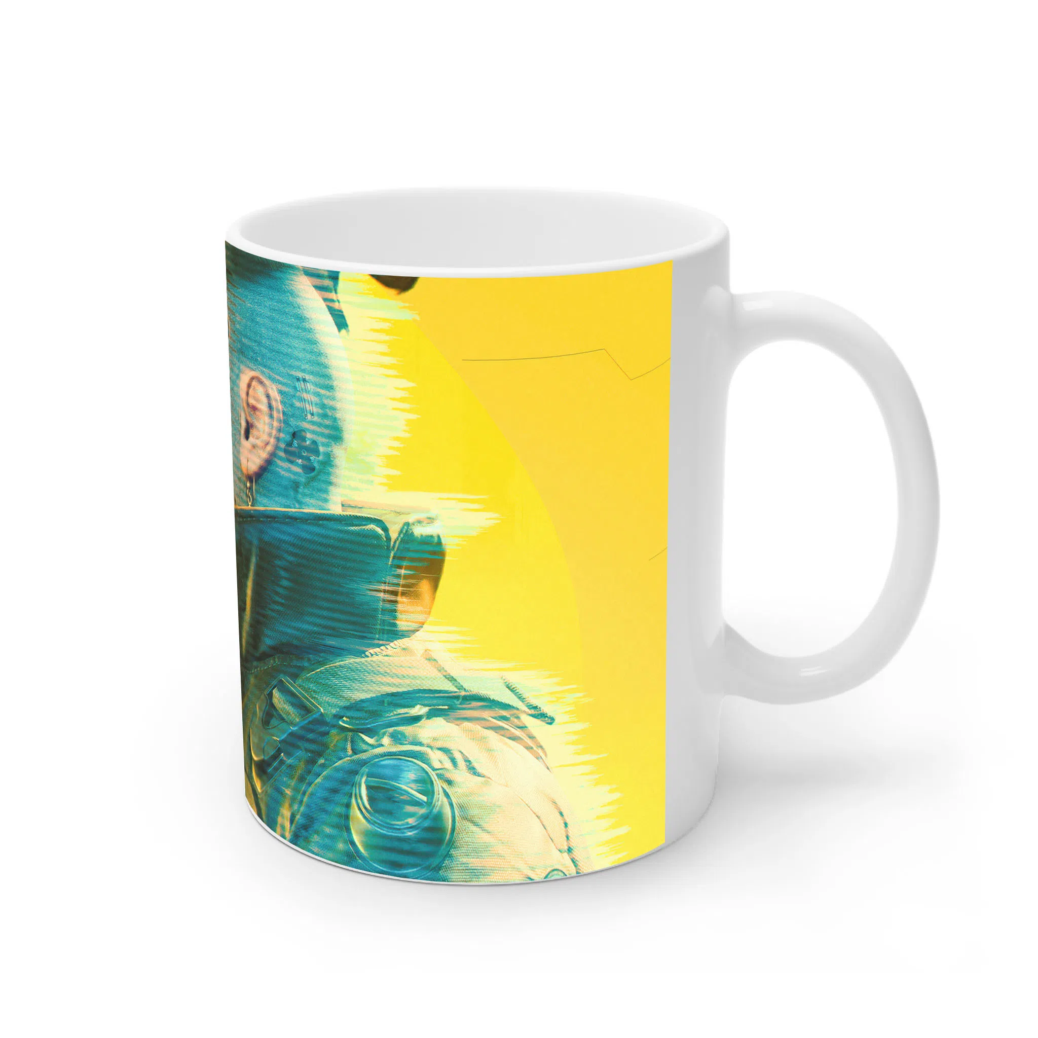 ماگ لیمینات طرح بازی سایبرپانک Cyberpunk 2077 Game کد NM6613 — تصویر 4