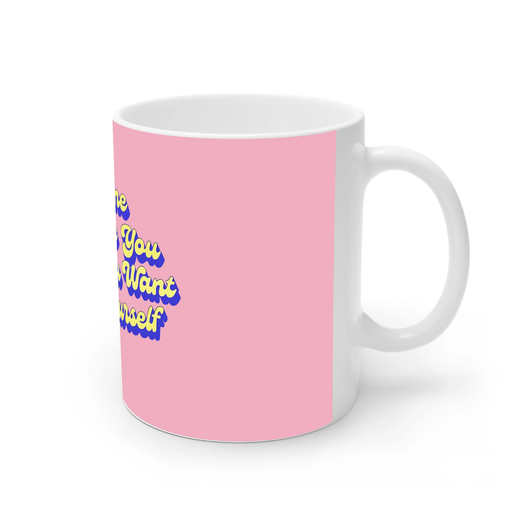 ماگ لیمینات طرح هیچکس به اندازه خودت نمیشناستت کد NM14783 — تصویر 2