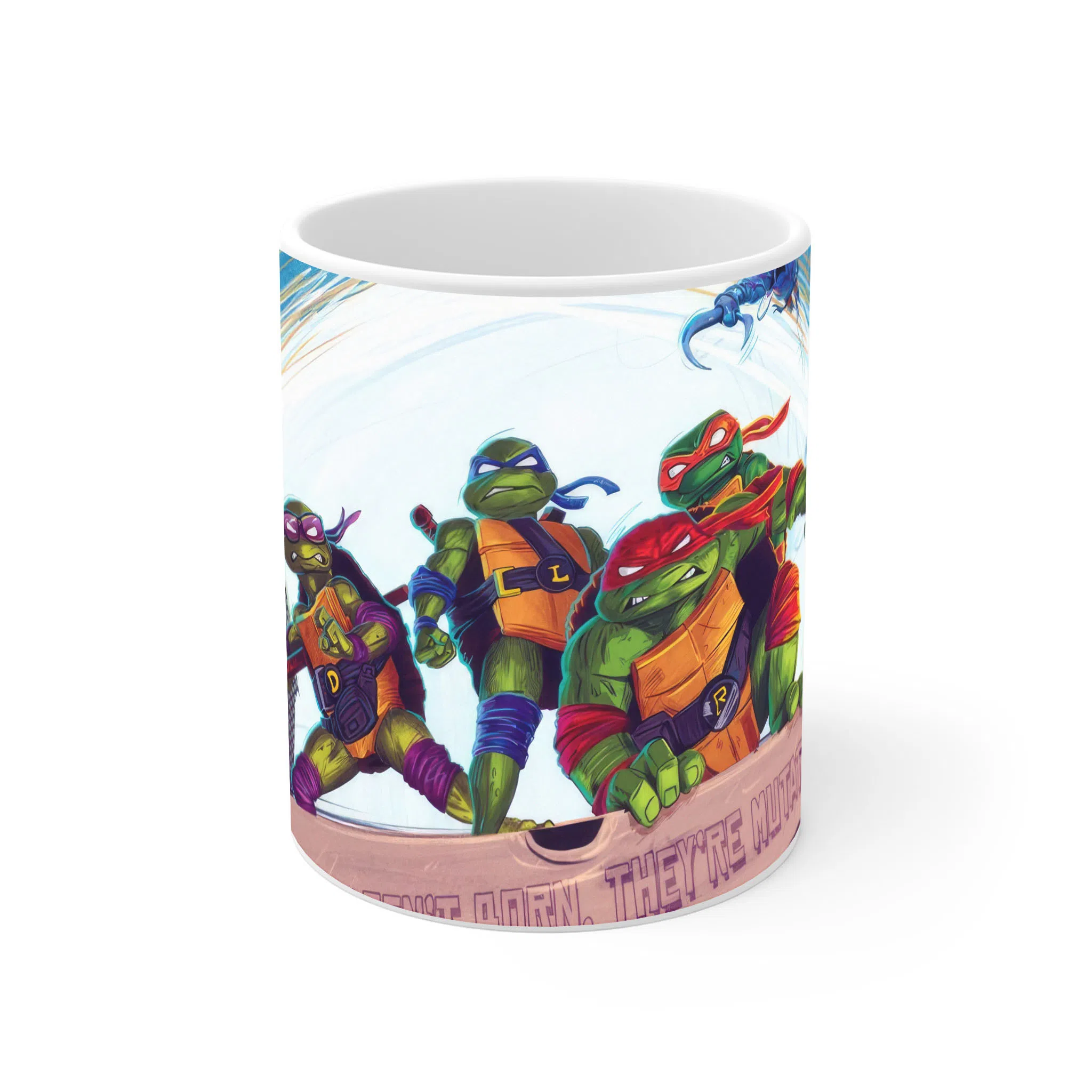 ماگ لیمینات طرح فیلم لاکپشت های نینجا Ninja Turtles کد NM12045