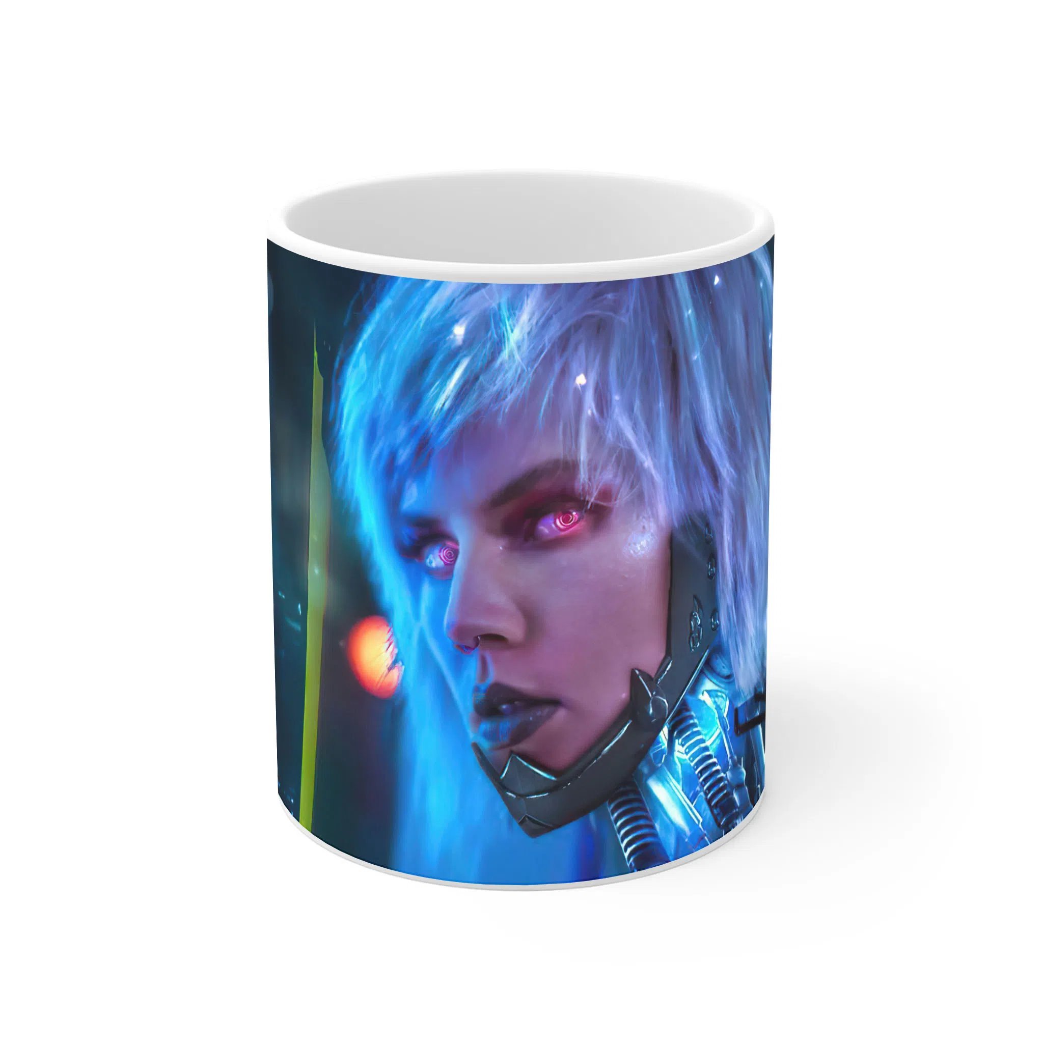 ماگ لیمینات طرح بازی سایبرپانک Cyberpunk 2077 Game کد NM6580 — تصویر 2