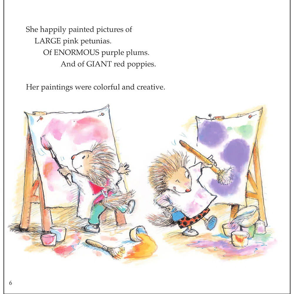 کتاب Polly Porcupines Painting Prizes اثر Barbara deRubertis انتشارات Astra Publishing House — تصویر 2