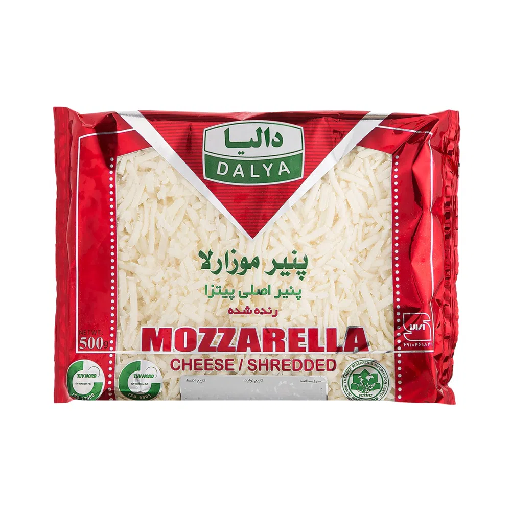 پنیر پیتزا رنده شده دالیا 500 گرم