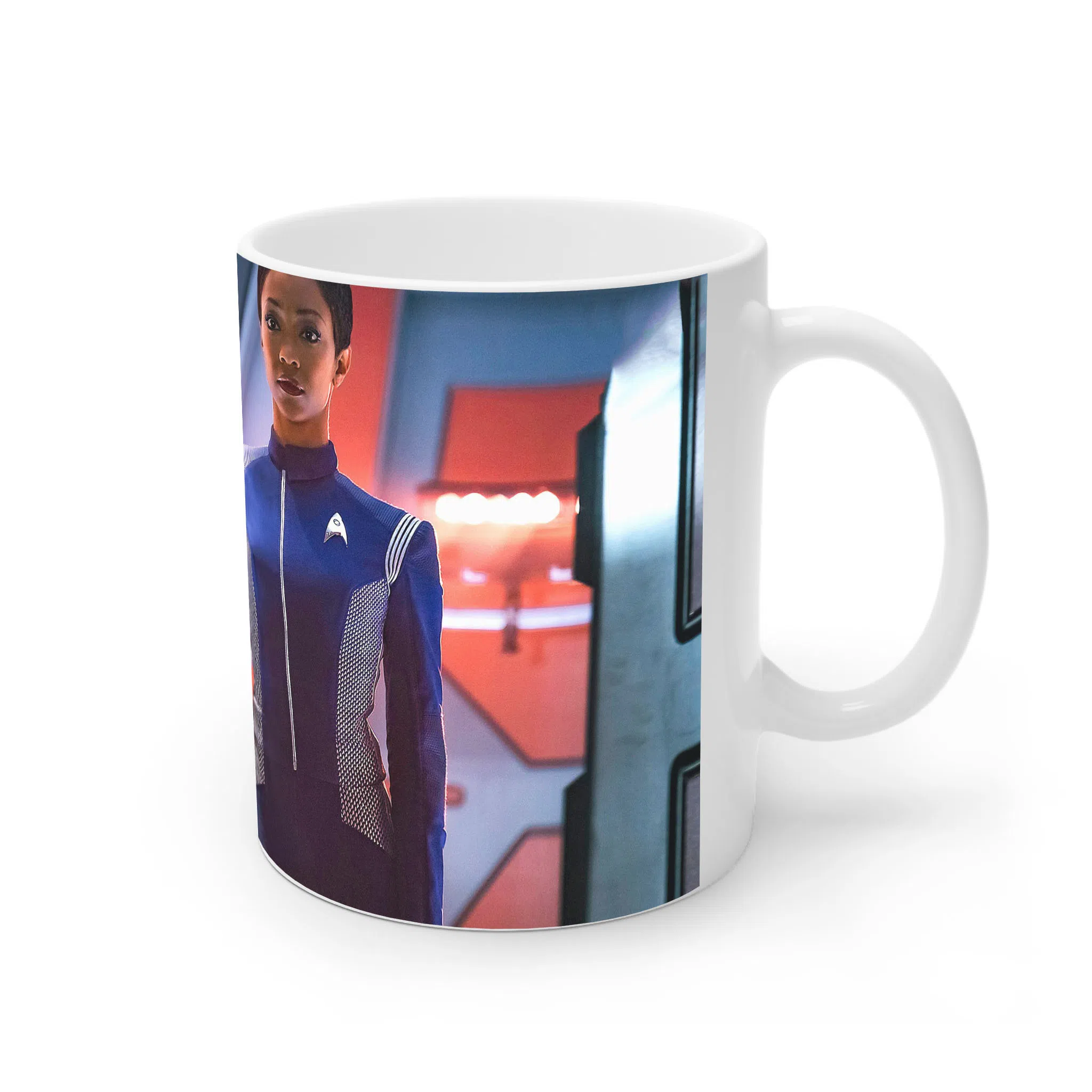 ماگ لیمینات طرح سریال پیشتازان فضا Star Trek کد NM5044 — تصویر 3