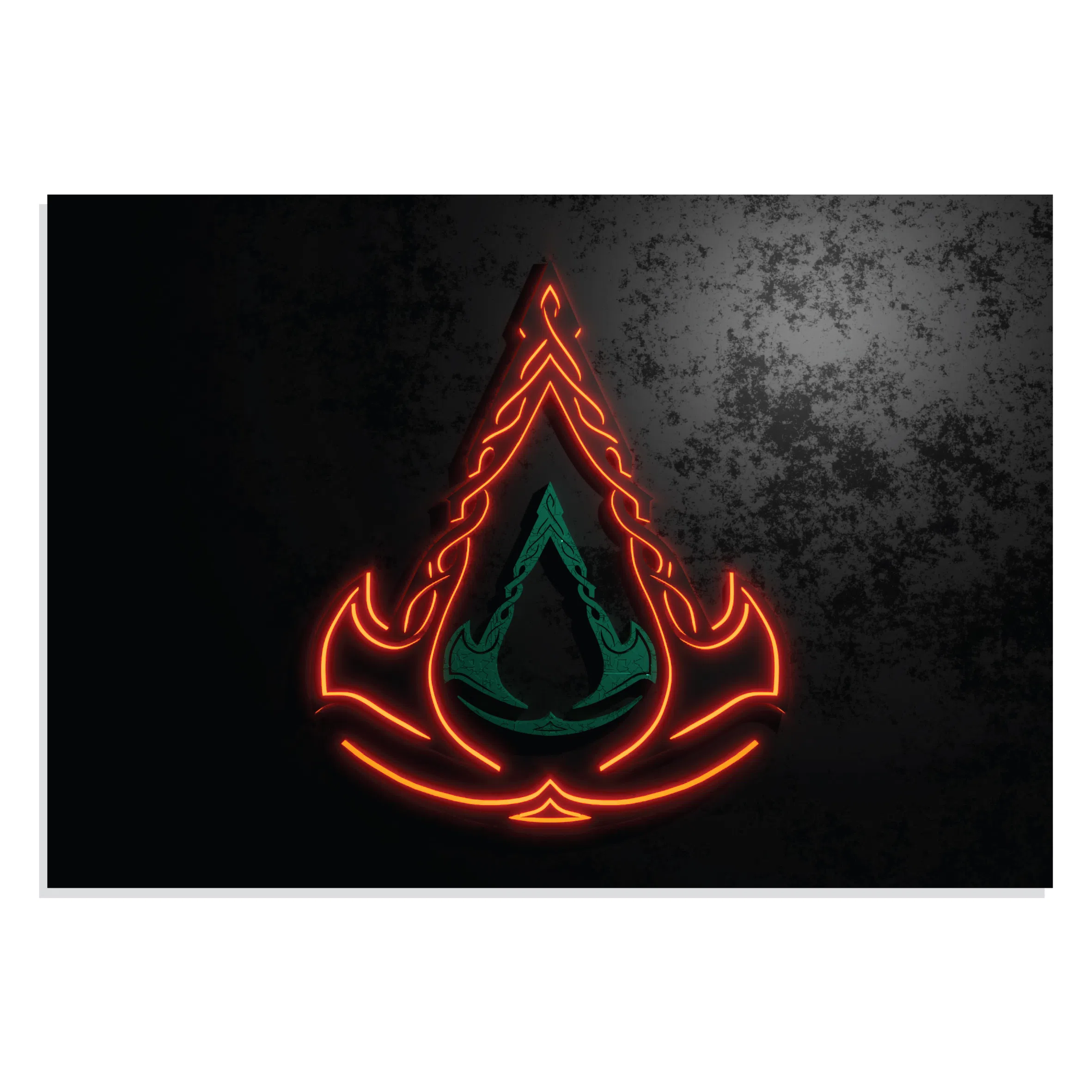 پوستر طرح بازی کیش قاتل والهالا Assassins Creed Valhala مدل NV0931