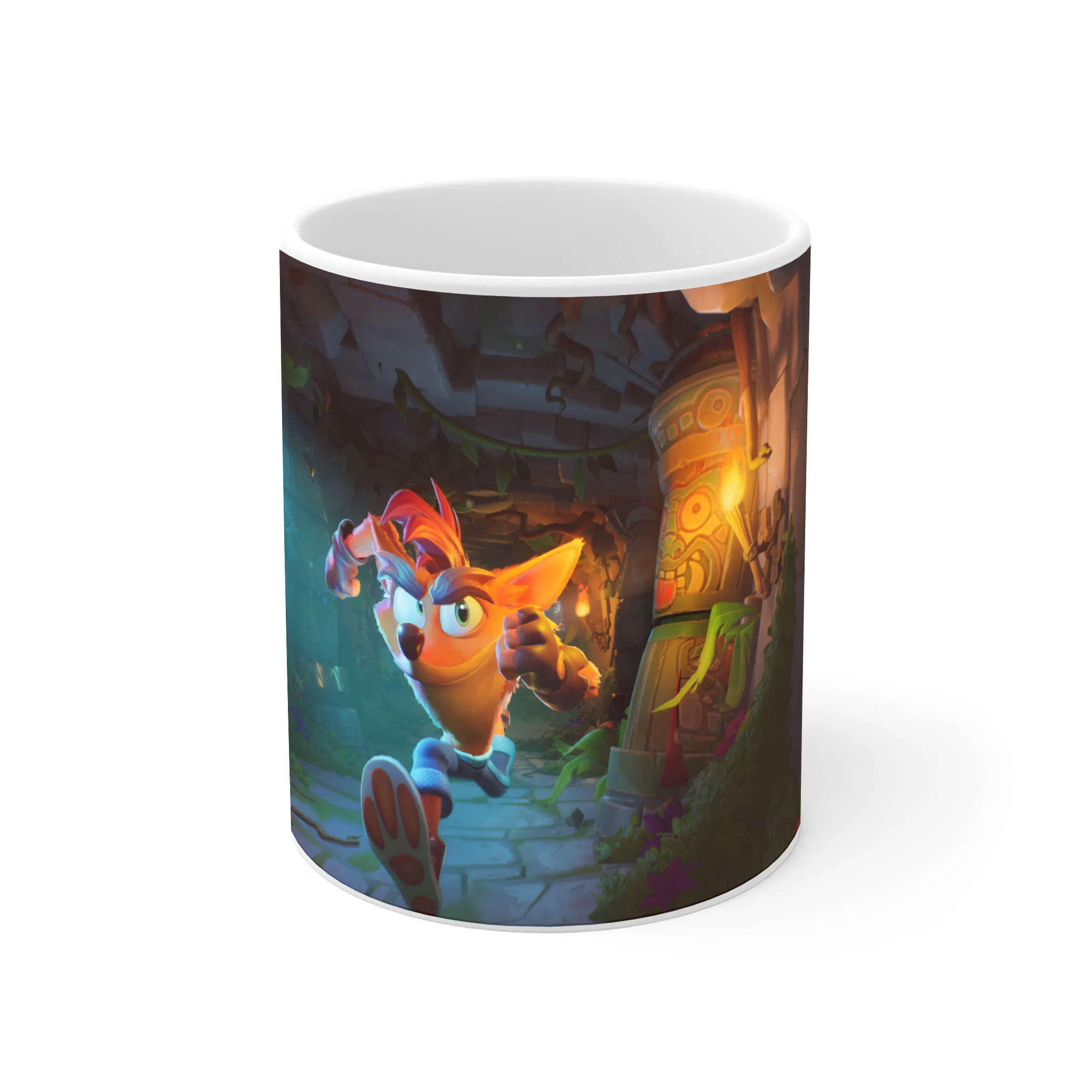 ماگ لیمینات طرح بازی کراش Crash Bandicoot Game کد NM6505 — تصویر 4