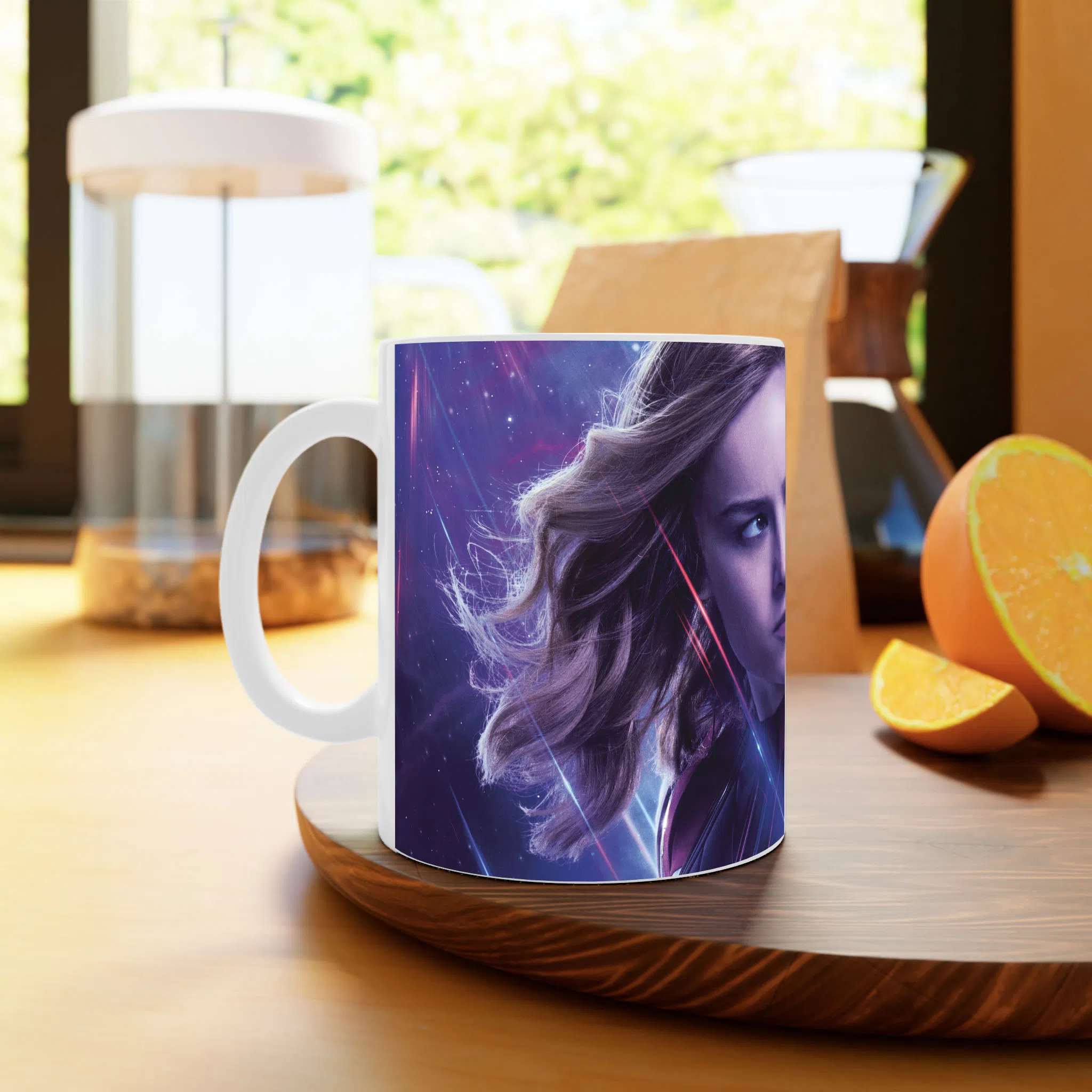 ماگ لیمینات طرح فیلم Captain Marvel کد NM11025 — تصویر 2