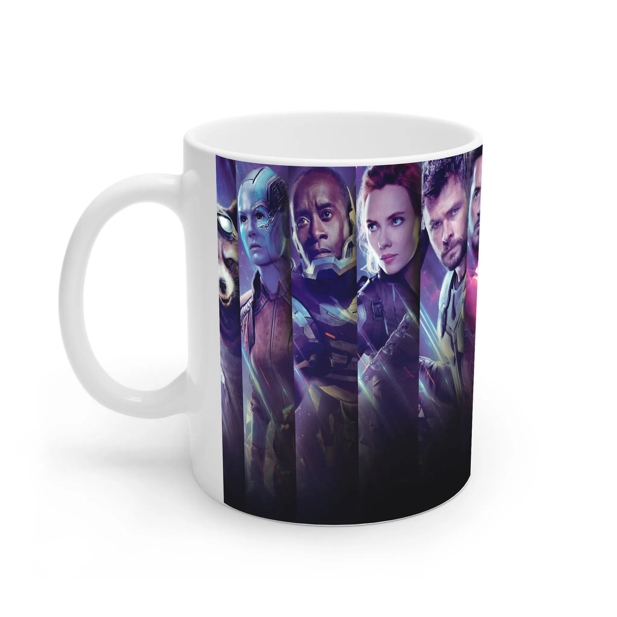 ماگ لیمینات طرح فیلم انتقام‌جویان Avengers قهرمانان نسخه Endgame کد NM10611 — تصویر 2