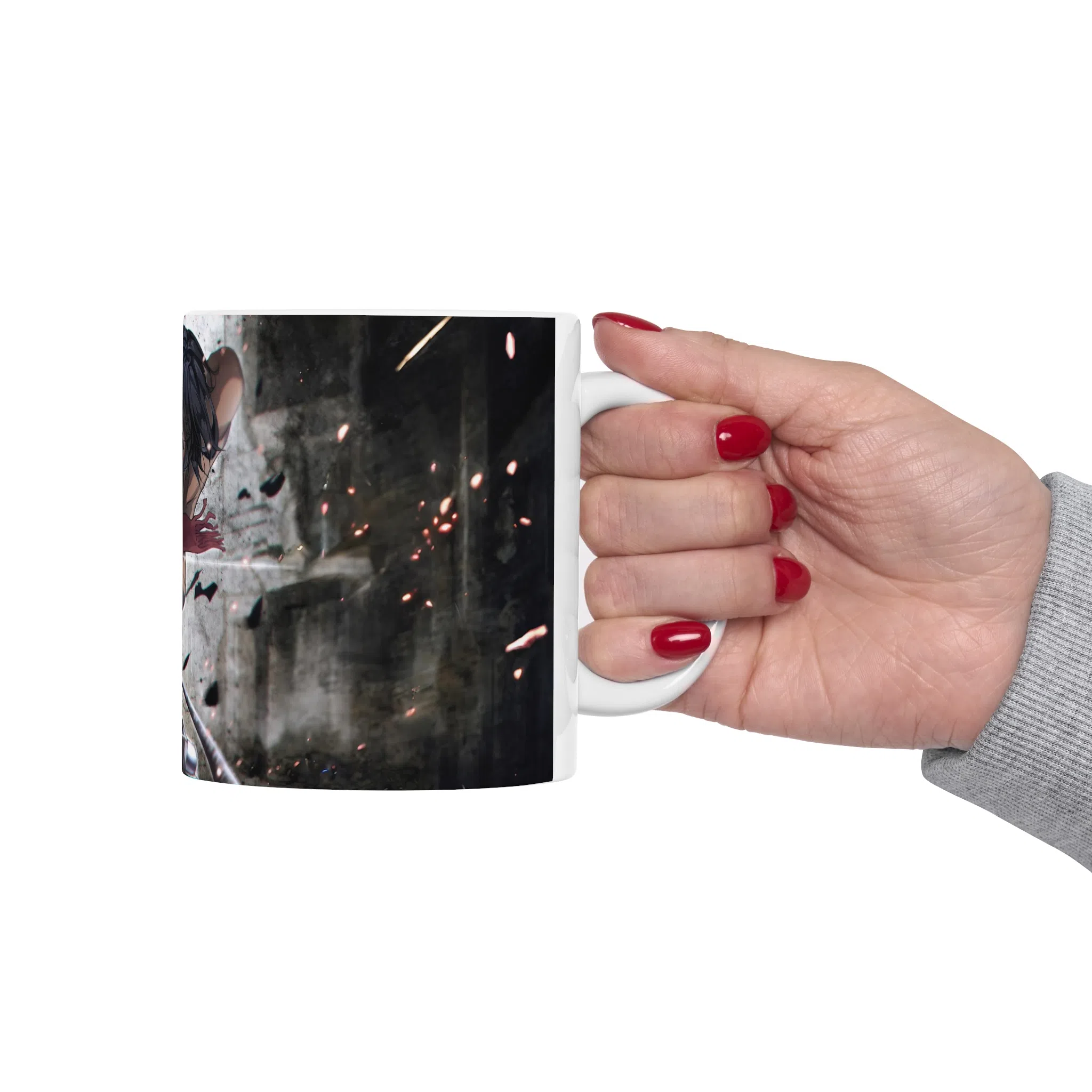 ماگ طرح انیمه اتک ان تایتان Attack on the Titan مدل NM2607 — تصویر 5