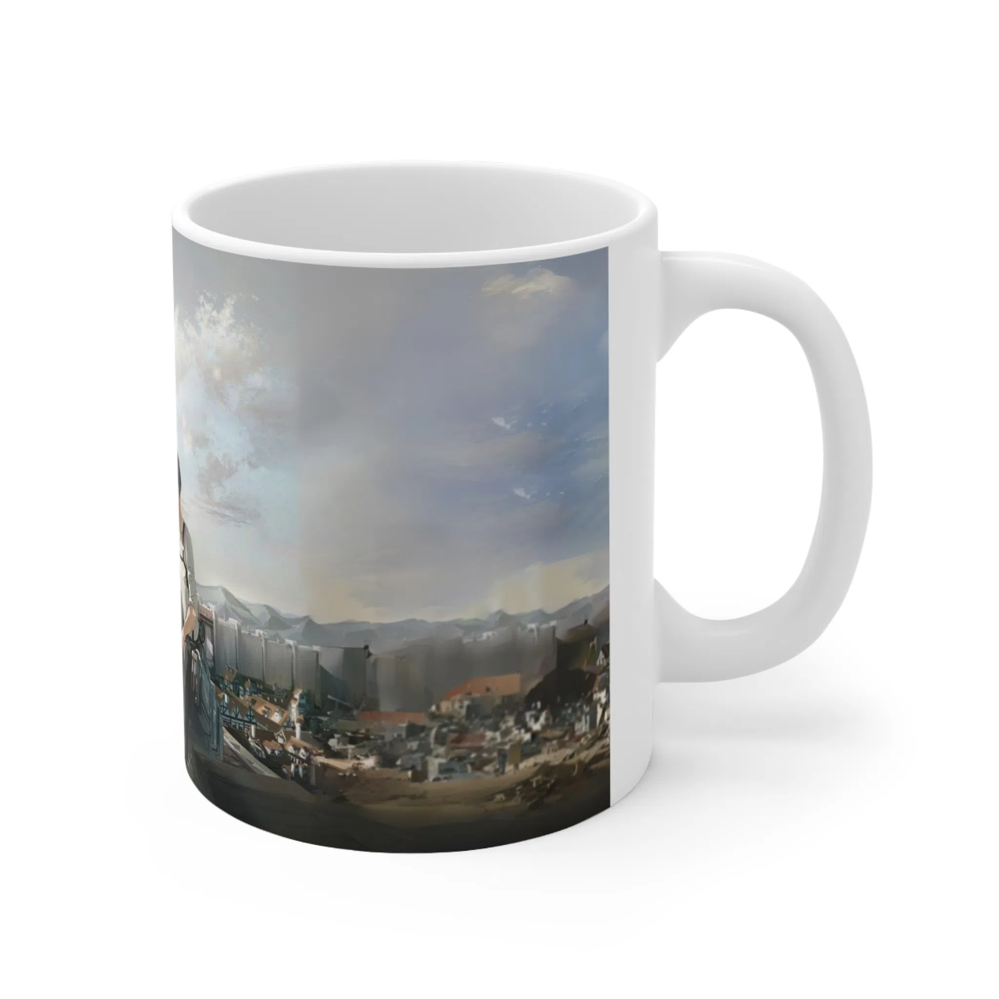 ماگ طرح انیمه اتک ان تایتان Attack on the Titan مدل NM2545 — تصویر 2
