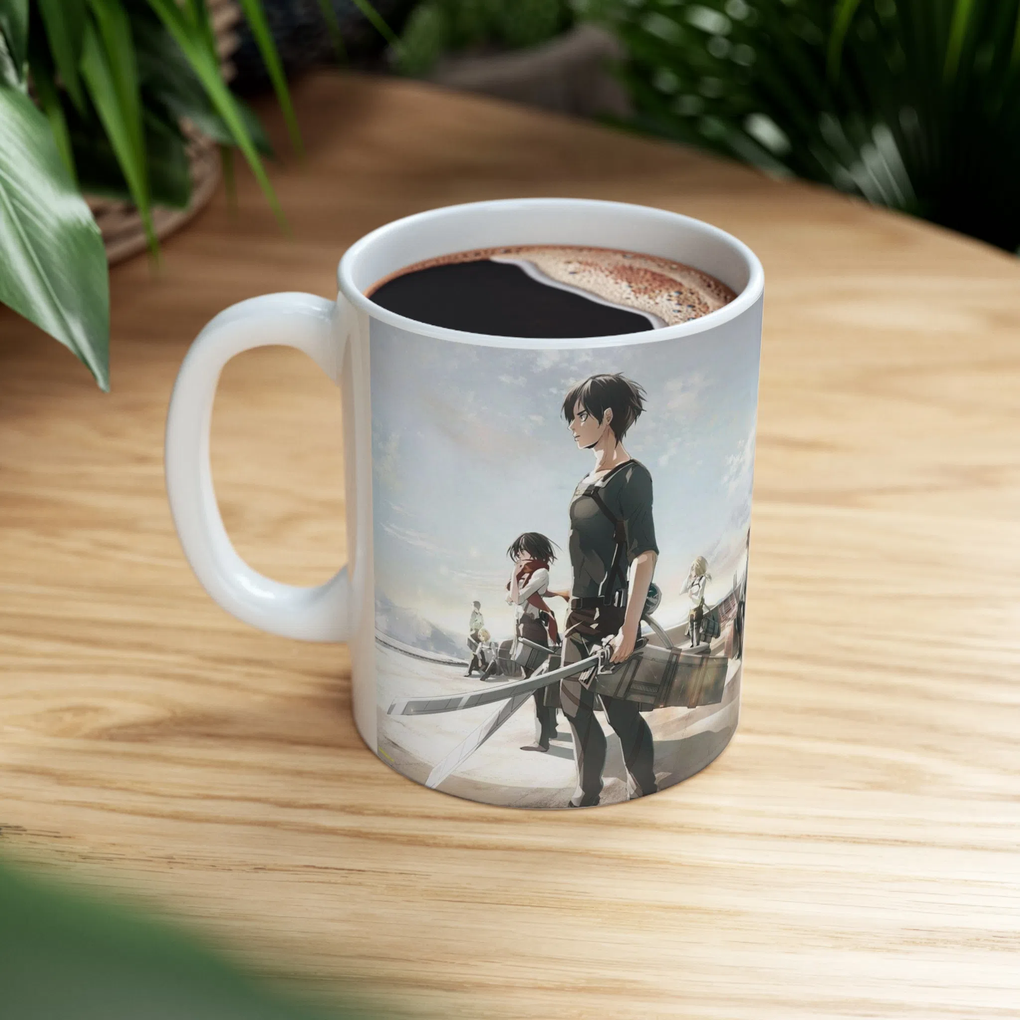 ماگ طرح انیمه اتک ان تایتان Attack on the Titan مدل NM2545 — تصویر 4