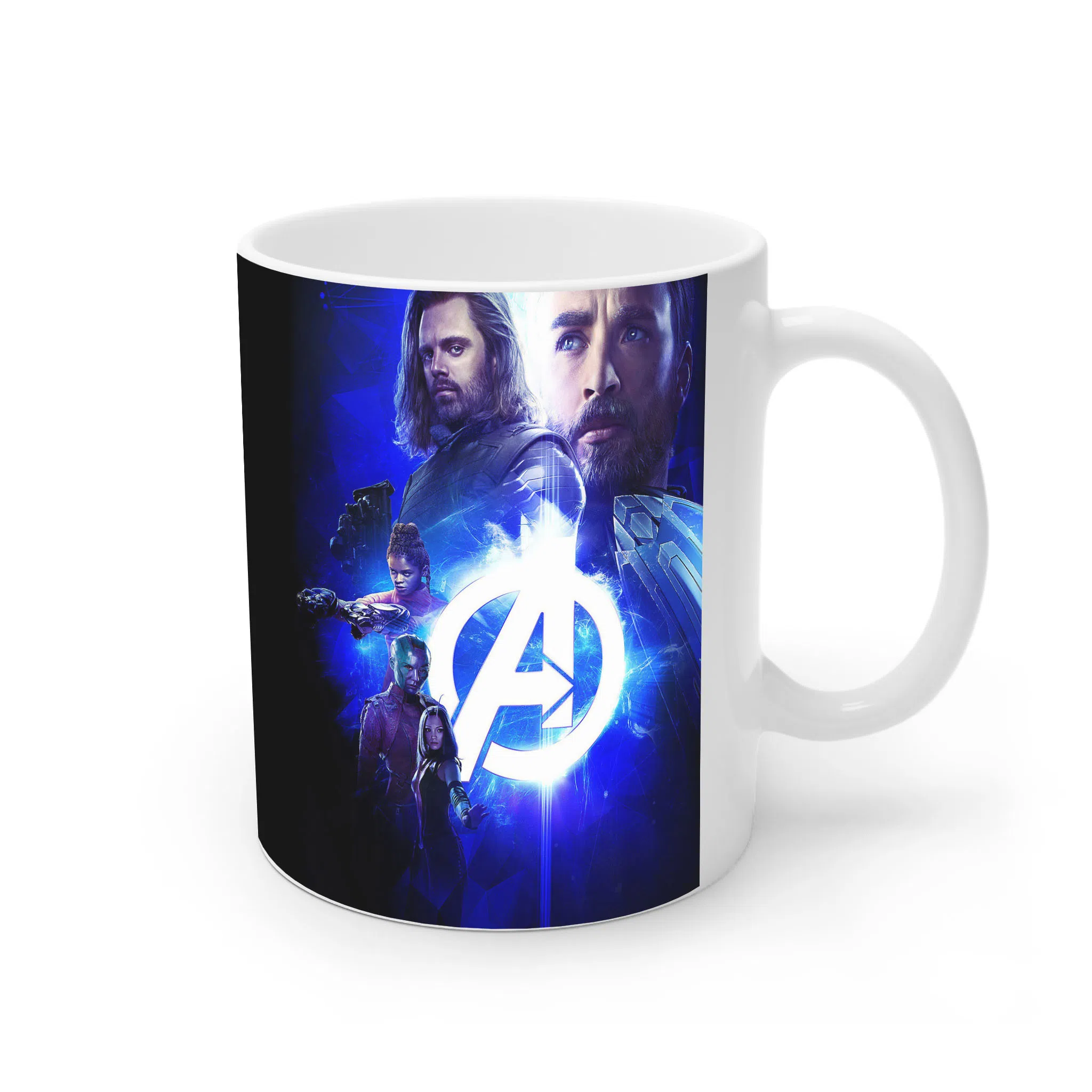ماگ لیمینات طرح فیلم انتقام جویان Avengers کد NM10632