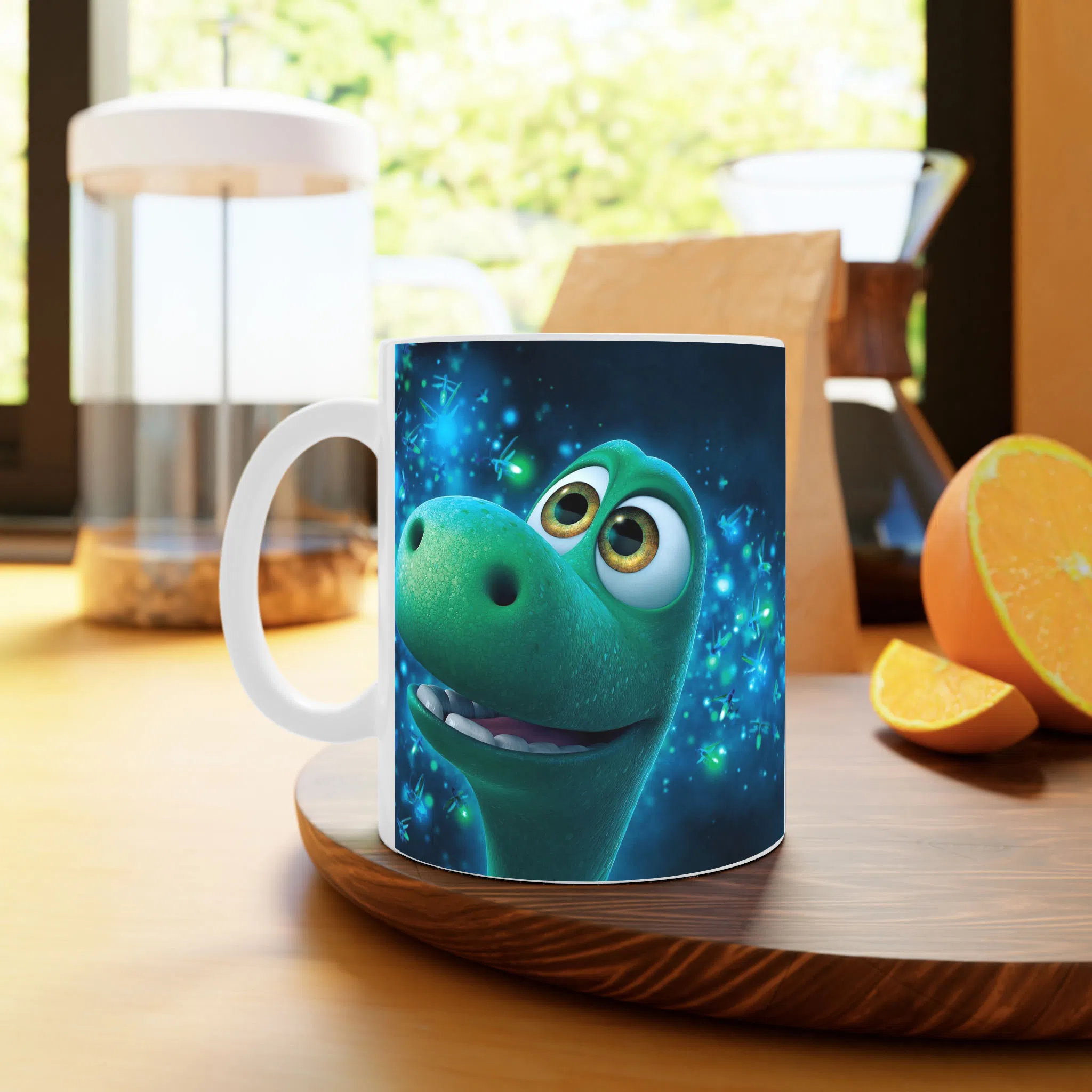 ماگ لیمینات طرح فیلم دایناسور خوب The Good Dinosaur کد NM12824 — تصویر 3