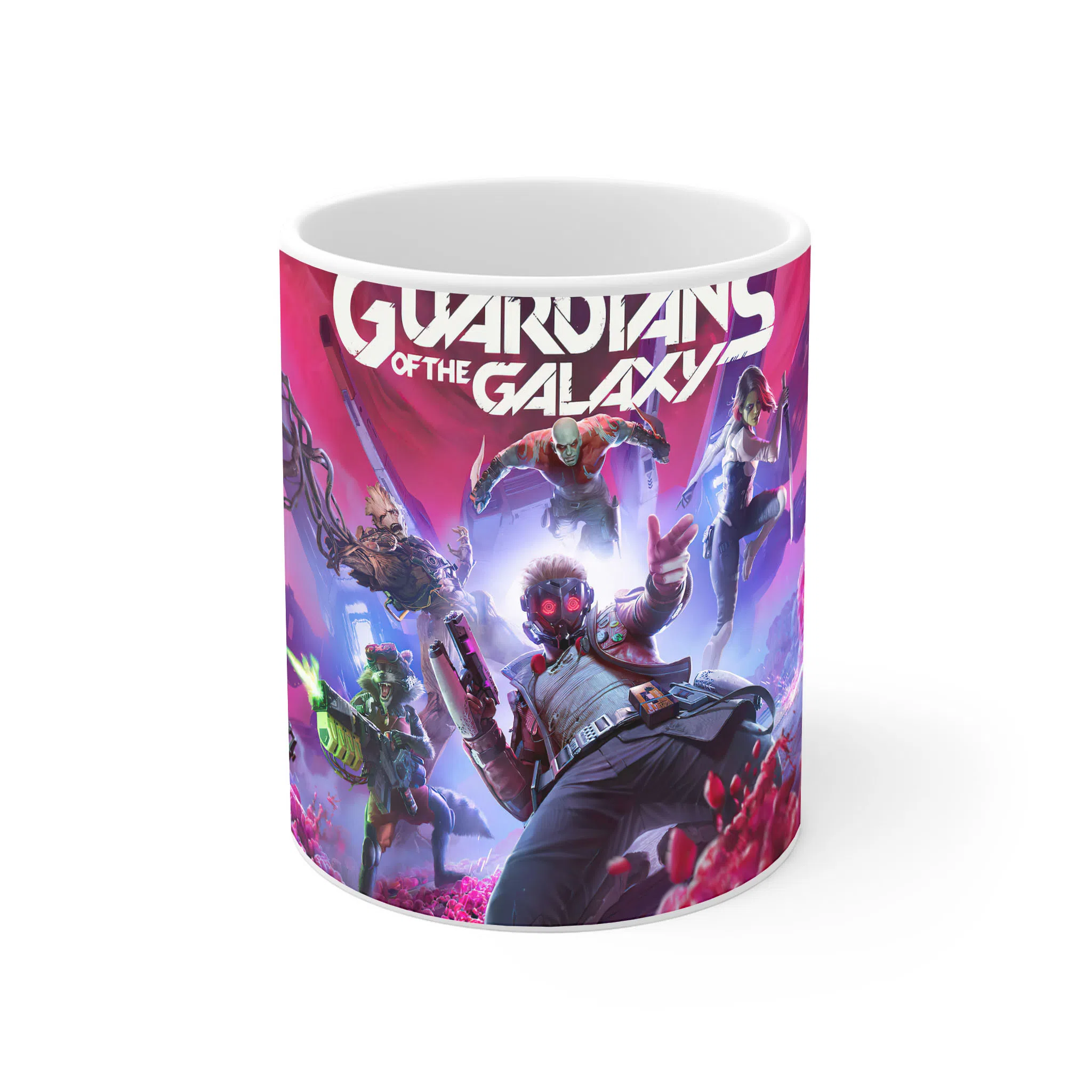 ماگ لیمینات طرح بازی Guardians of the Galaxy Game کد NM7974