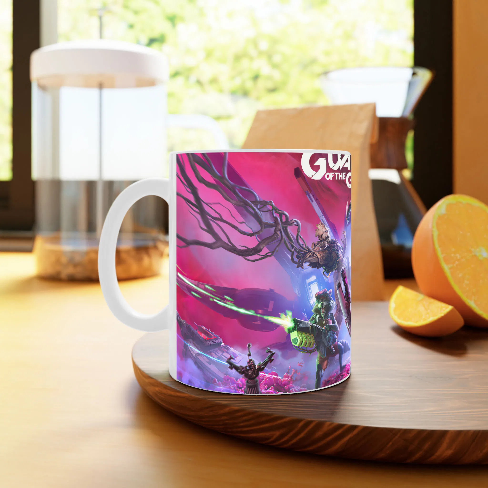 ماگ لیمینات طرح بازی Guardians of the Galaxy Game کد NM7974 — تصویر 3