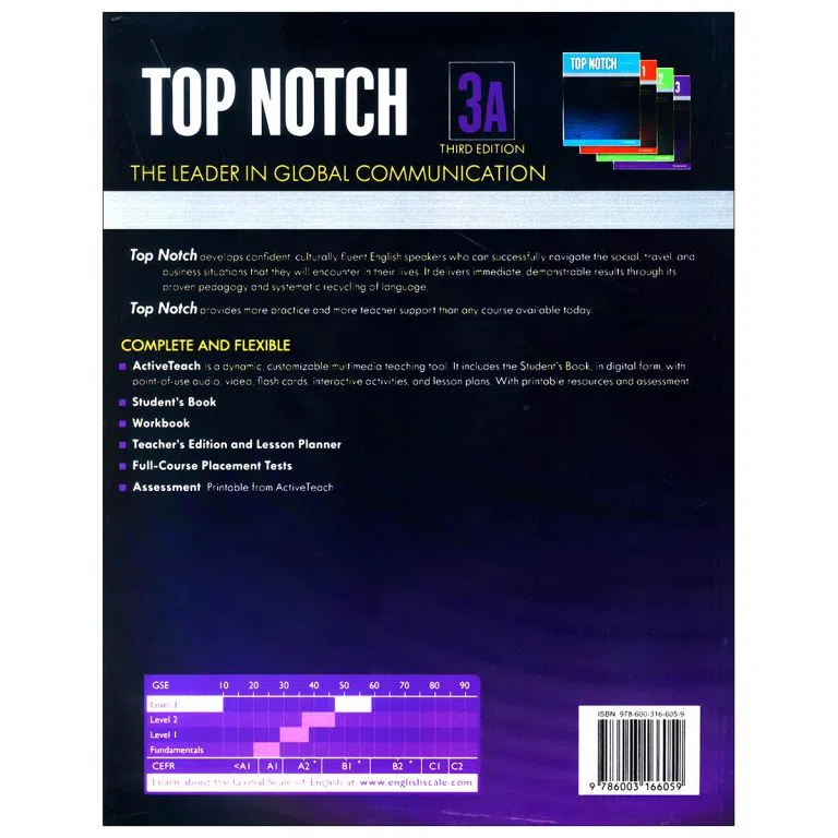 کتاب Top Notch 3rd 3A اثر Joan Saslow and Allen Ascher انتشارات واژه اندیش — تصویر 2
