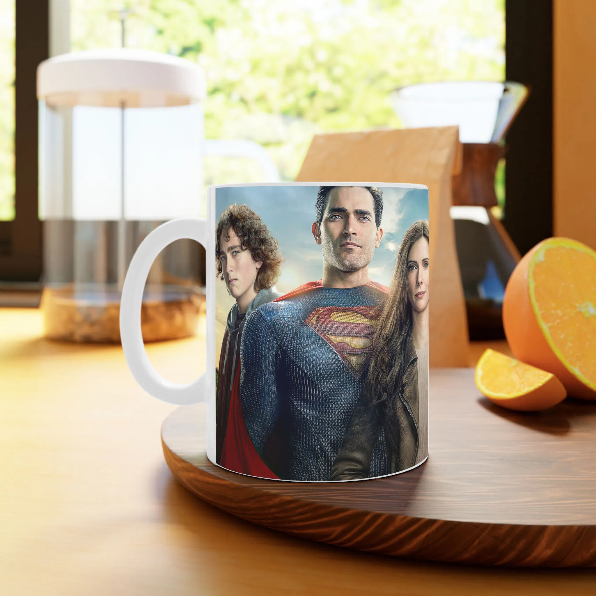 ماگ لیمینات طرح سریال سوپرمن و لوئیس Superman and Lois کد NM5190 — تصویر 2