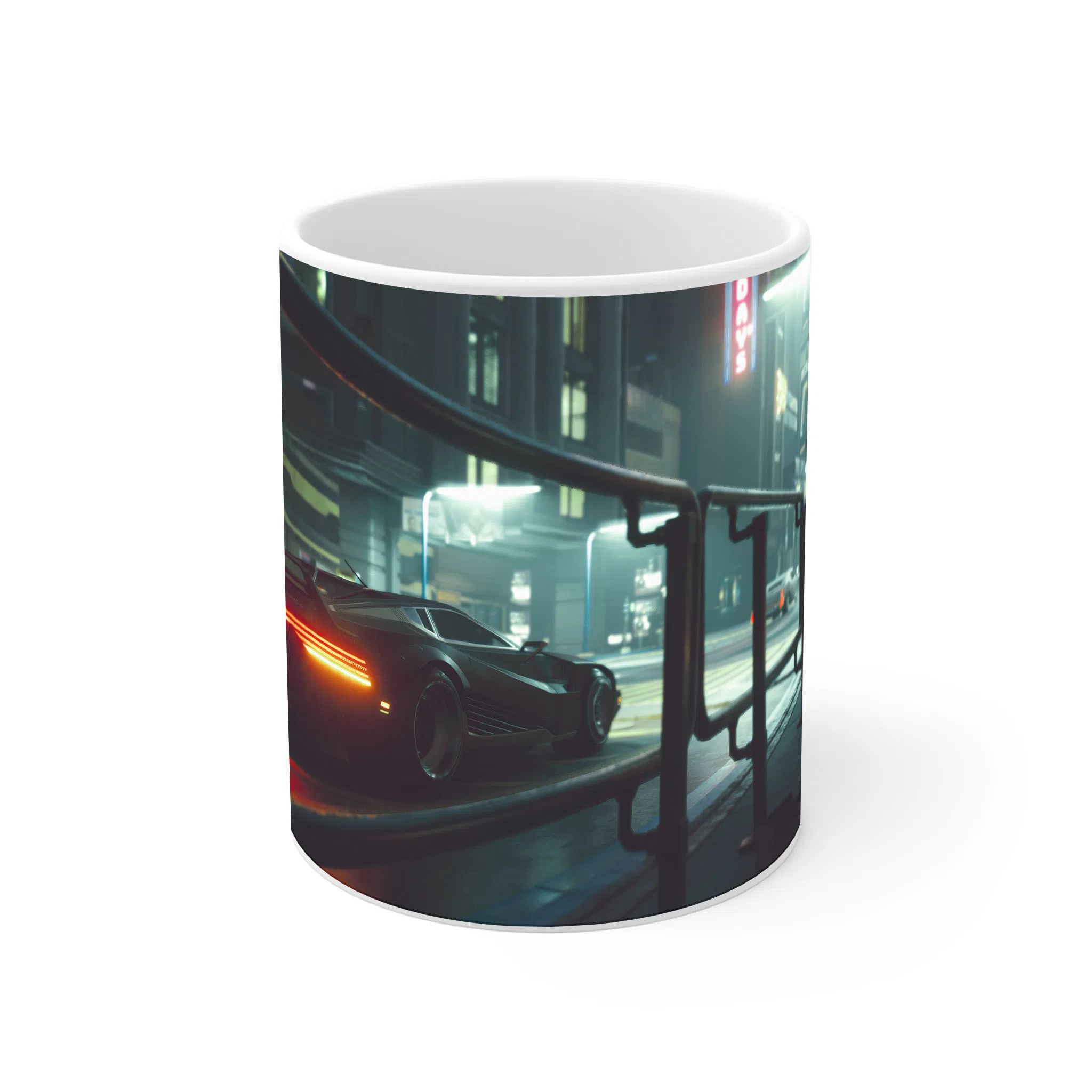ماگ لیمینات طرح بازی سایبرپانک Cyberpunk 2077 Game کد NM6757 — تصویر 2
