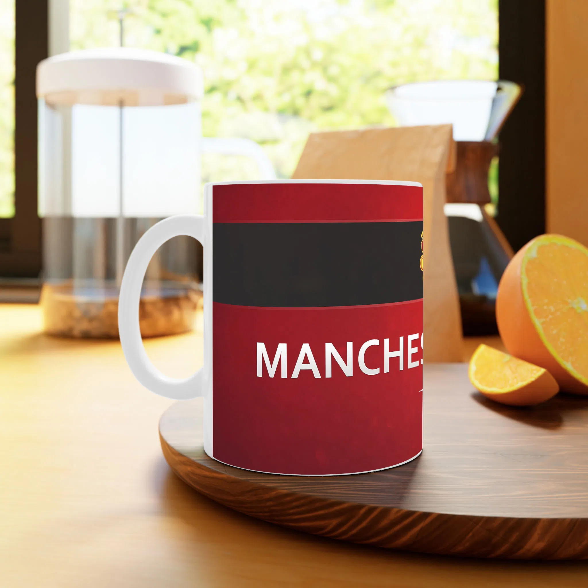 ماگ لیمینات طرح Manchester United کد NM15227 — تصویر 4
