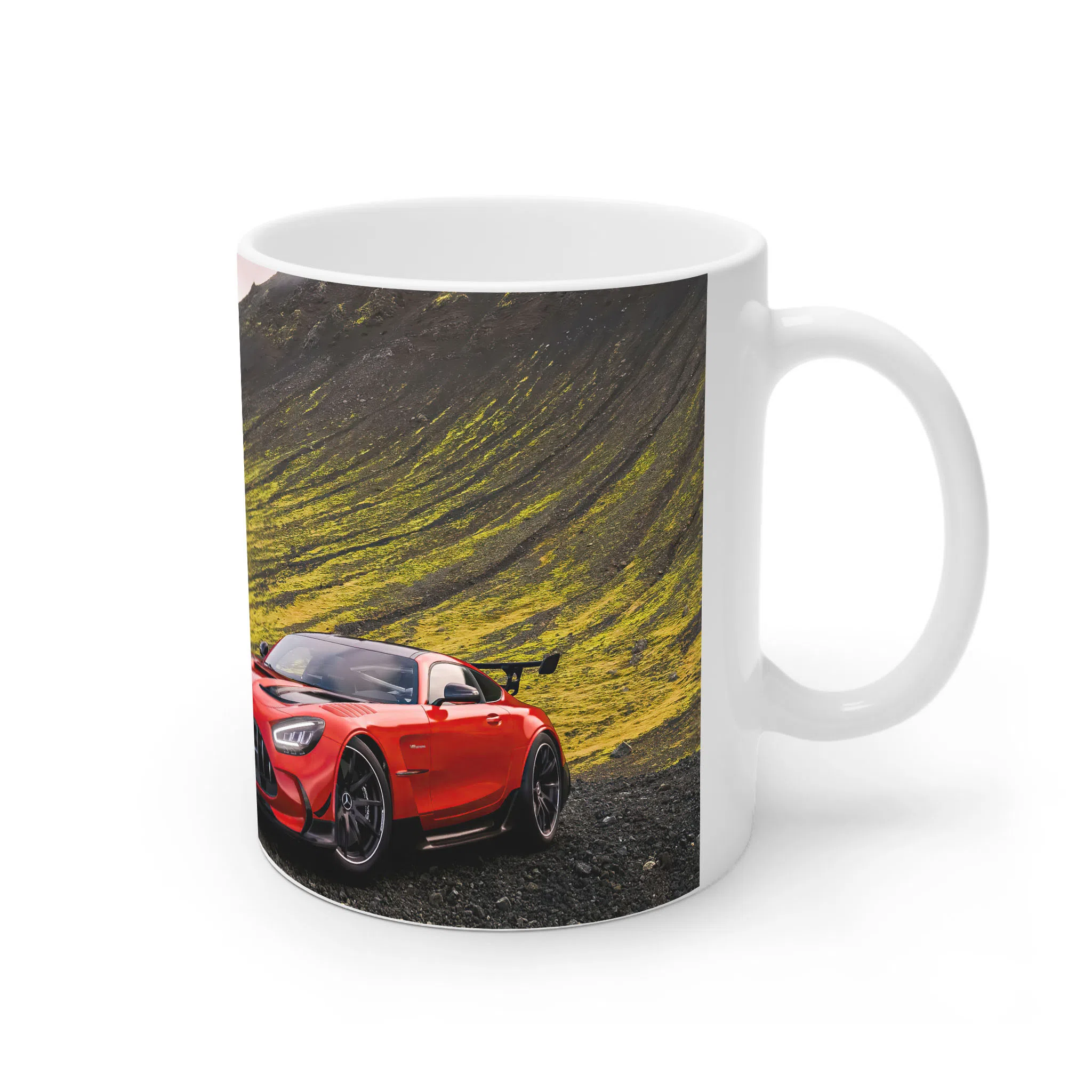ماگ لیمینات طرح بازی Gran Turismo Game کد NM7905 — تصویر 2