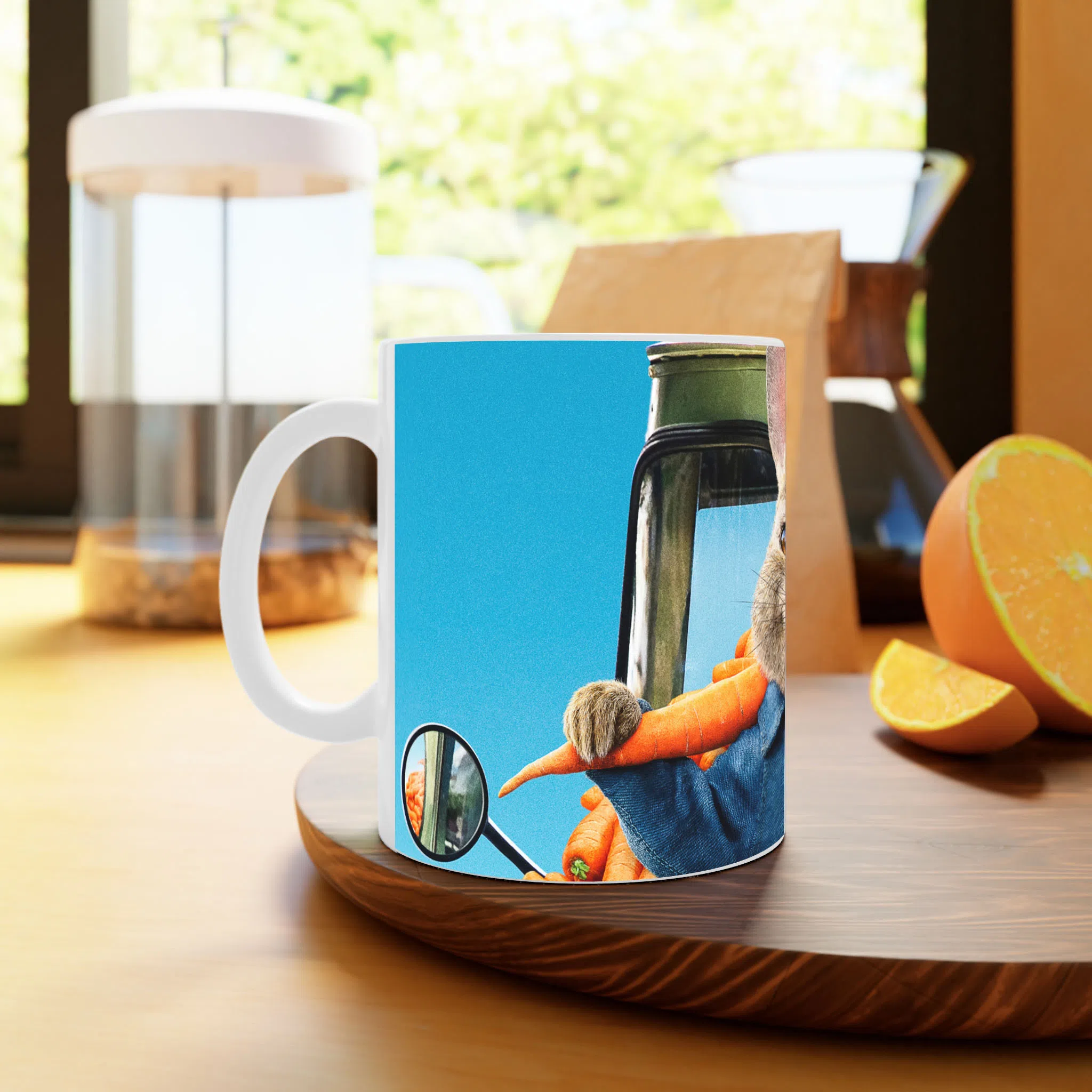 ماگ لیمینات طرح فیلم پیتر خرگوشه Peter Rabbit کد NM12111 — تصویر 3