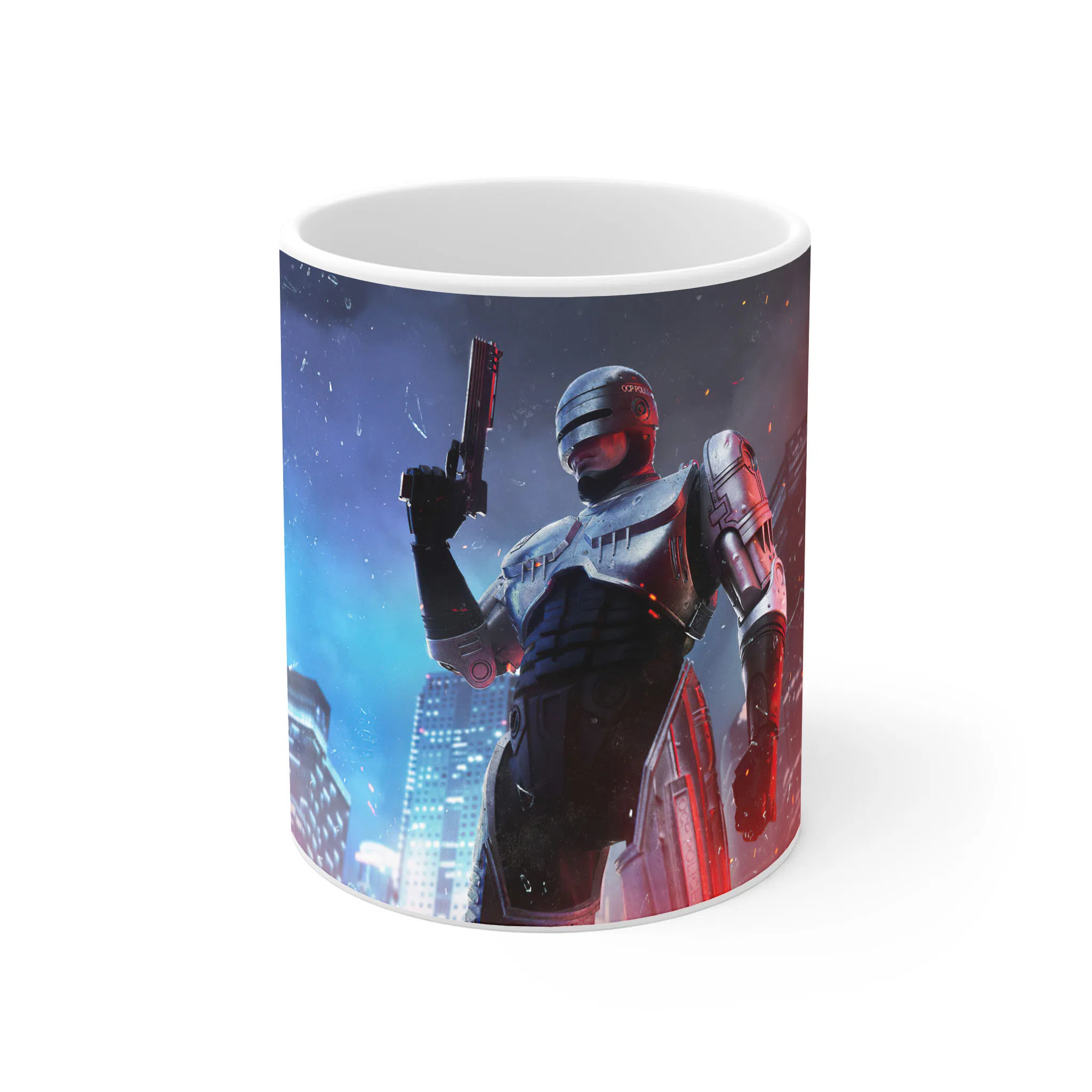 ماگ لیمینات طرح بازی RoboCop Game کد NM9363