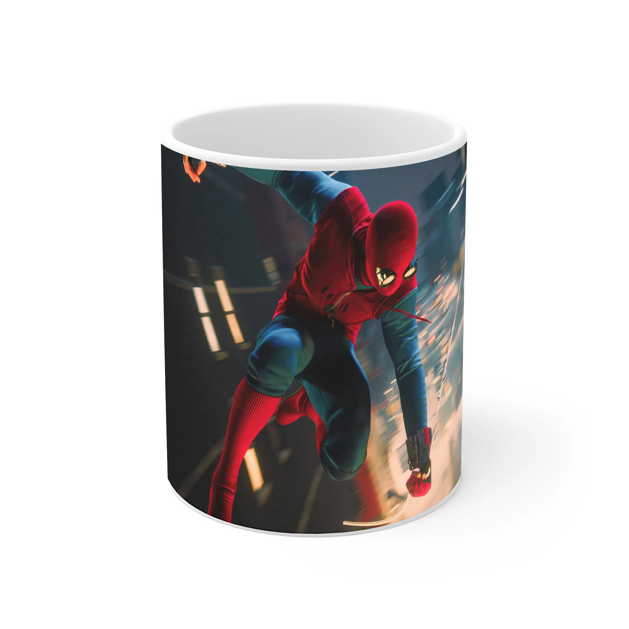 ماگ لیمینات طرح بازی اسپایدرمن مرد عنکبوتی Spider Man Game کد NM9488