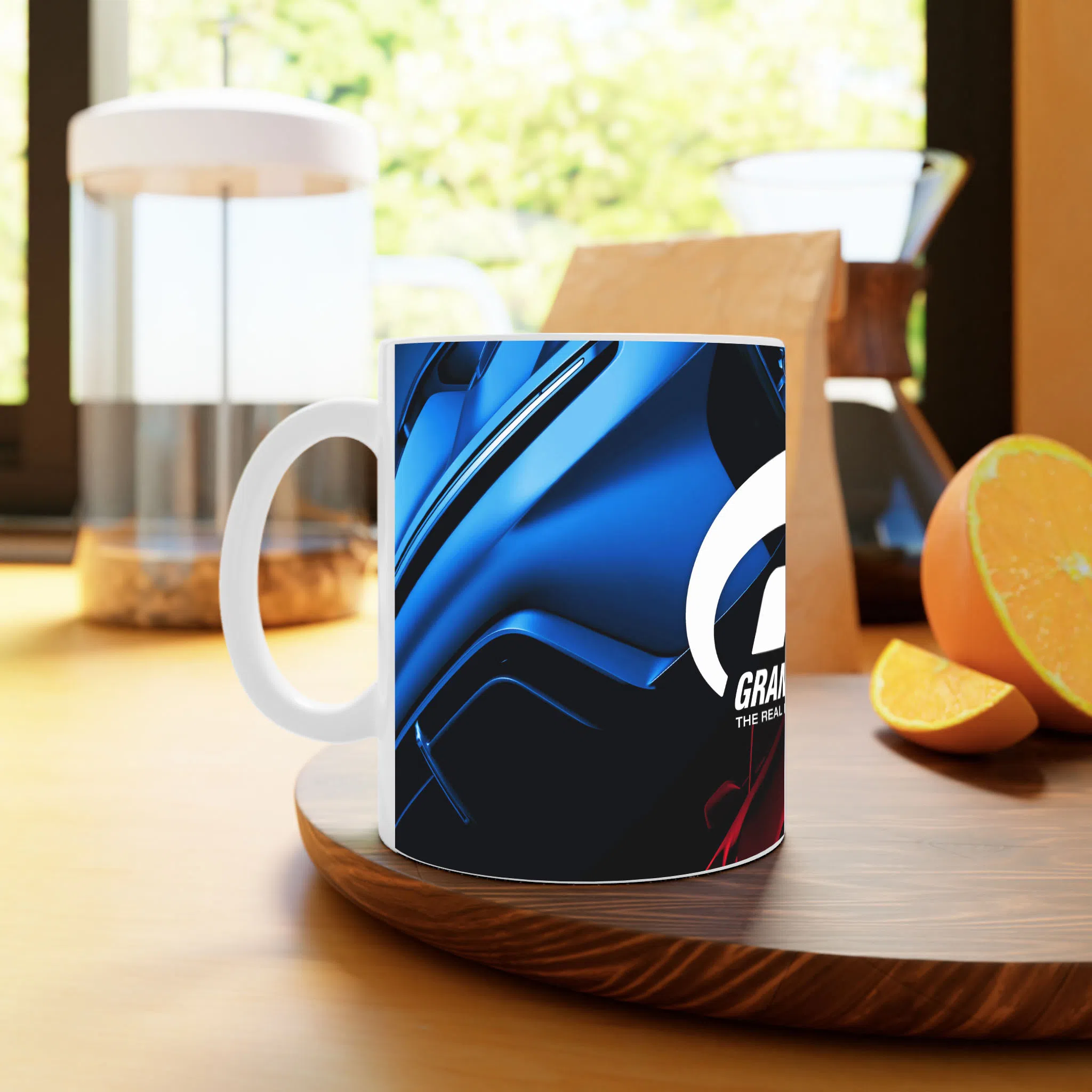 ماگ لیمینات طرح بازی Gran Turismo Game کد NM7906 — تصویر 3