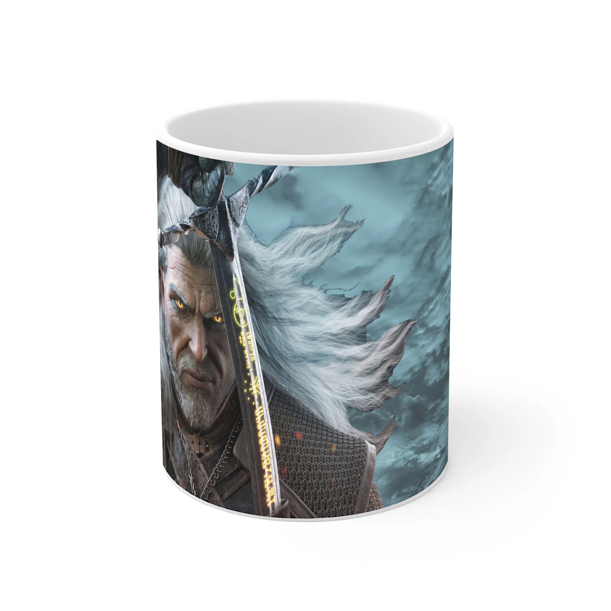 ماگ لیمینات طرح بازی ویچر The Witcher Game کد NM10125 — تصویر 2