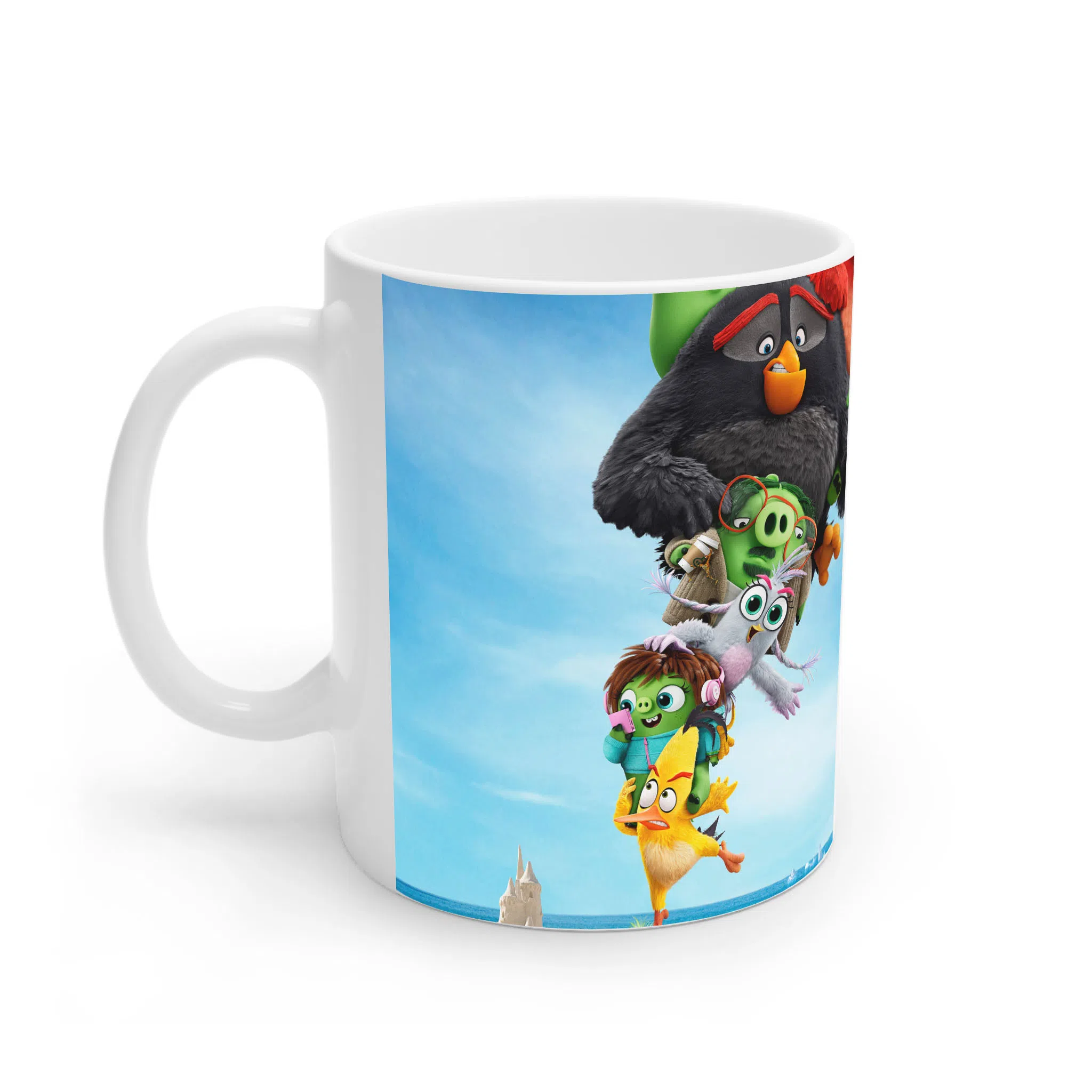 ماگ لیمینات طرح فیلم Angry Birds کد NM10496 — تصویر 2