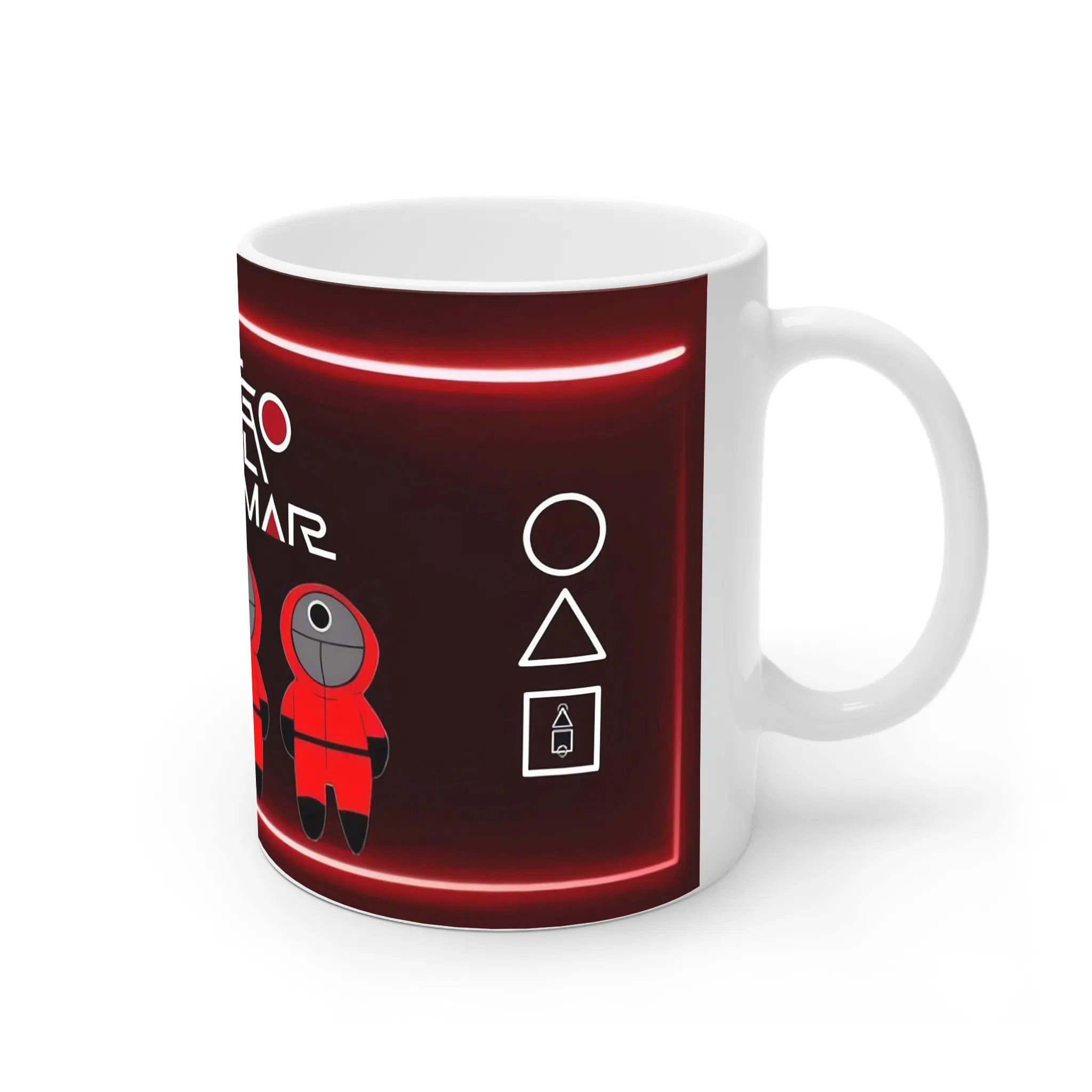 ماگ لیمینات طرح سریال اسکویید گیم Squid Game کد NM13433 — تصویر 2