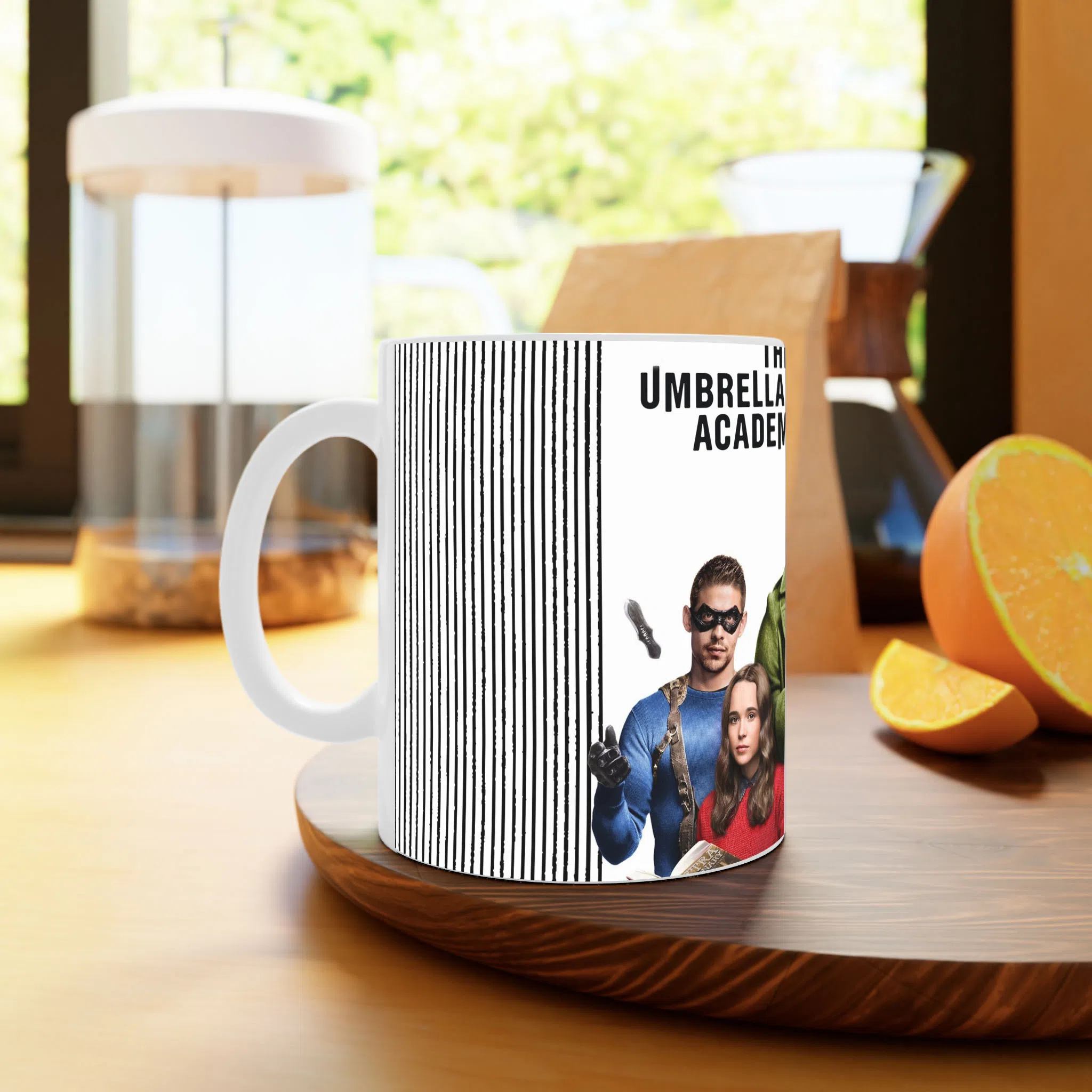 ماگ لیمینات طرح سریال The Umbrella Academy کد NM5623 — تصویر 2