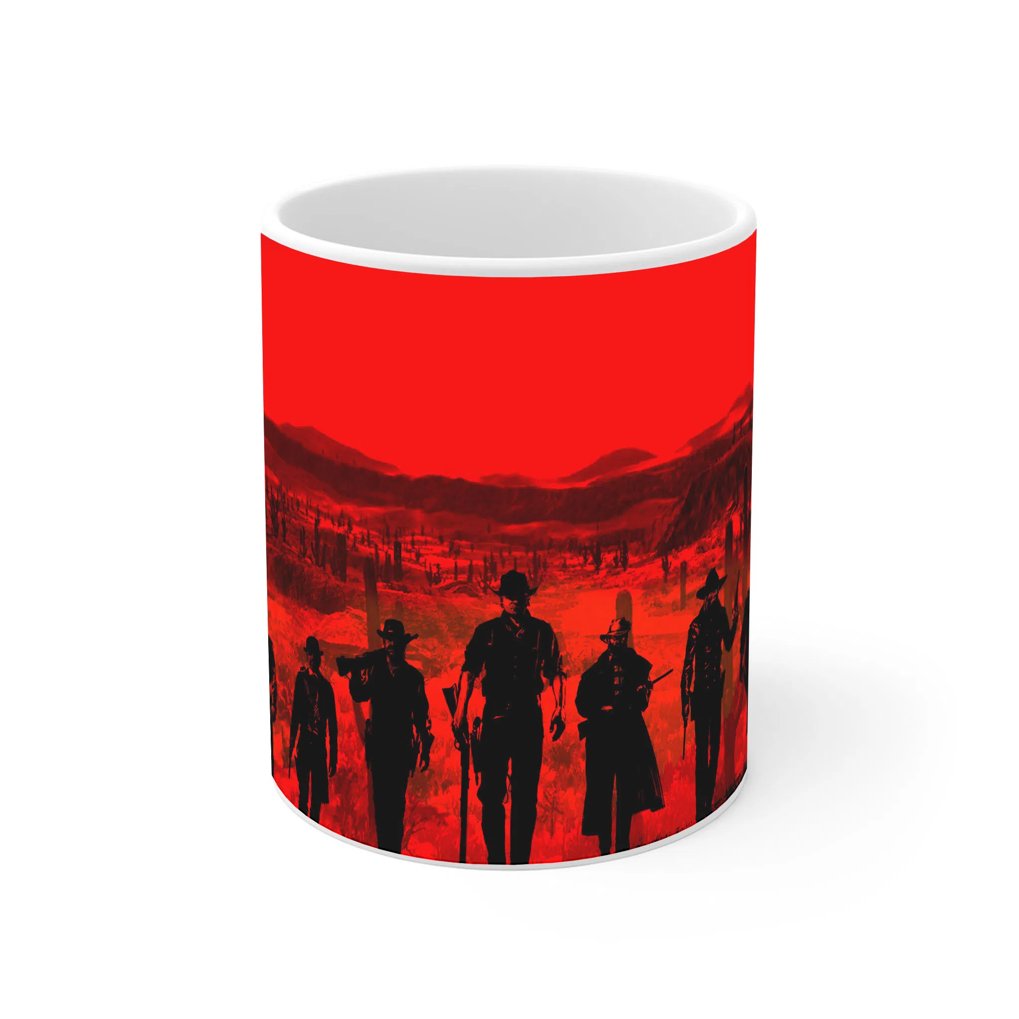 ماگ لیمینات طرح بازی Red Dead Redemption Game کد NM9264